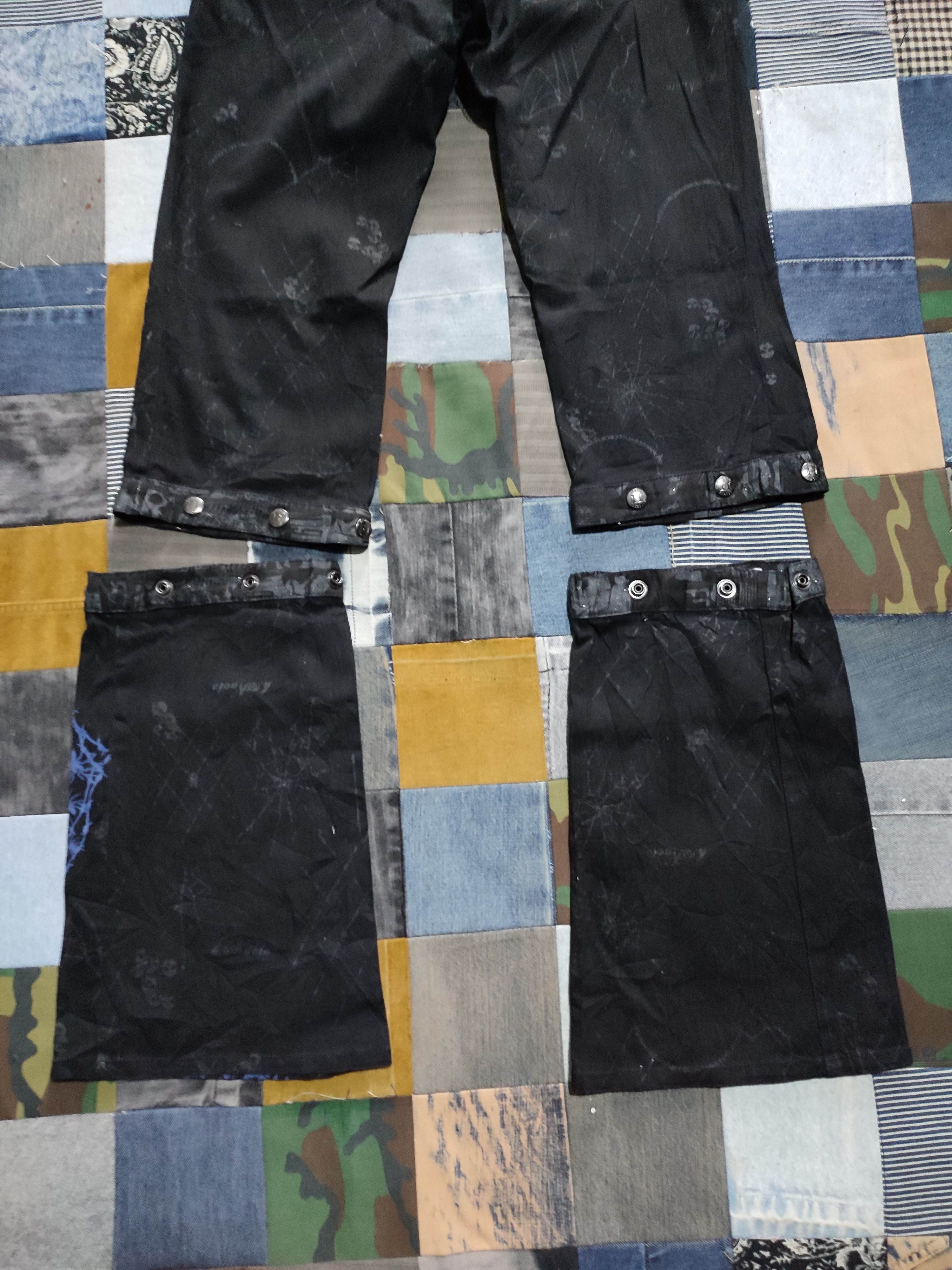Japanese Brand 🔥H Anarchy Naoto Punk Bondage Detachable feet Pants Size US 29 - 9 Thumbnail