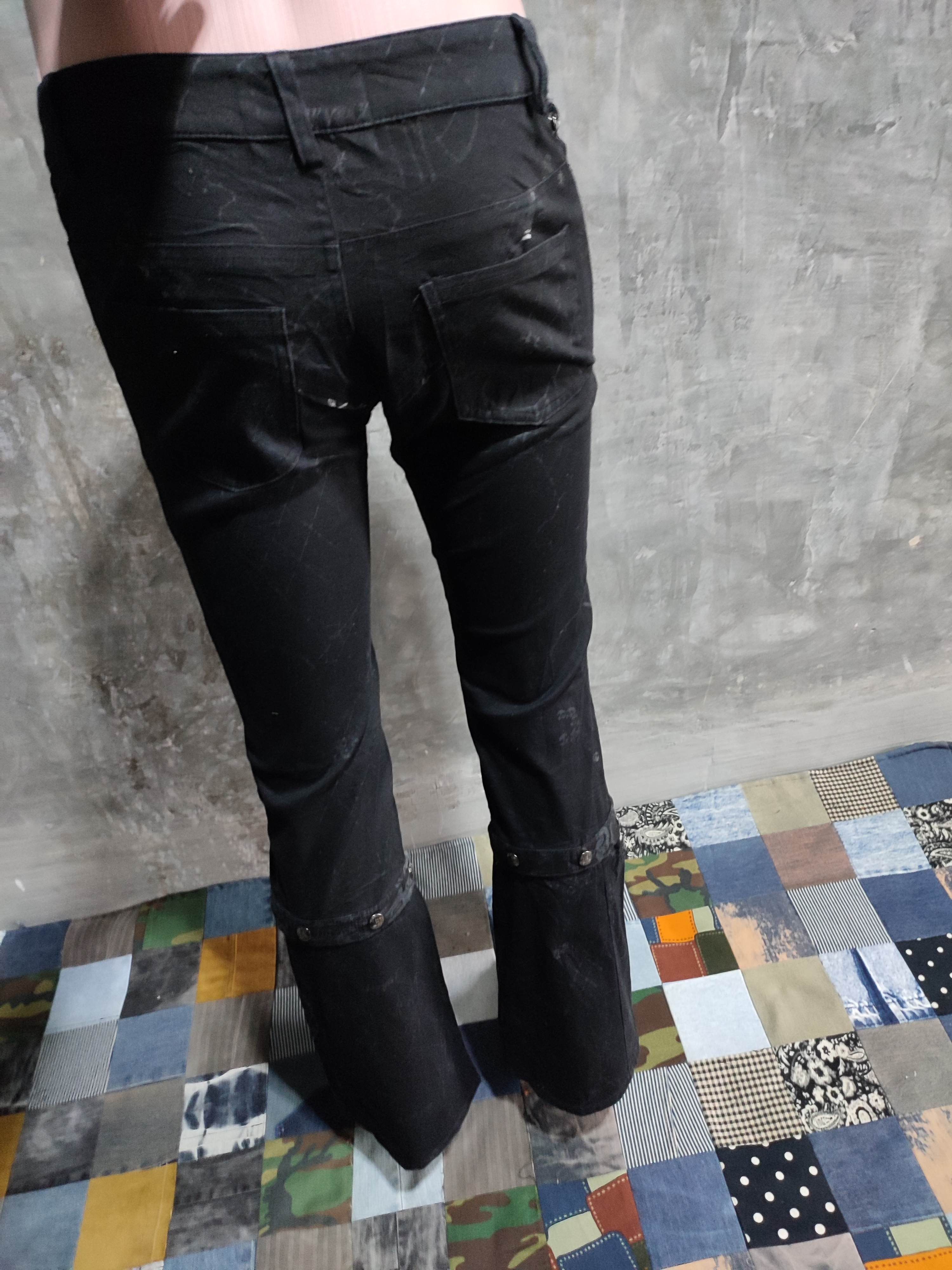 Japanese Brand 🔥H Anarchy Naoto Punk Bondage Detachable feet Pants Size US 29 - 16 Thumbnail