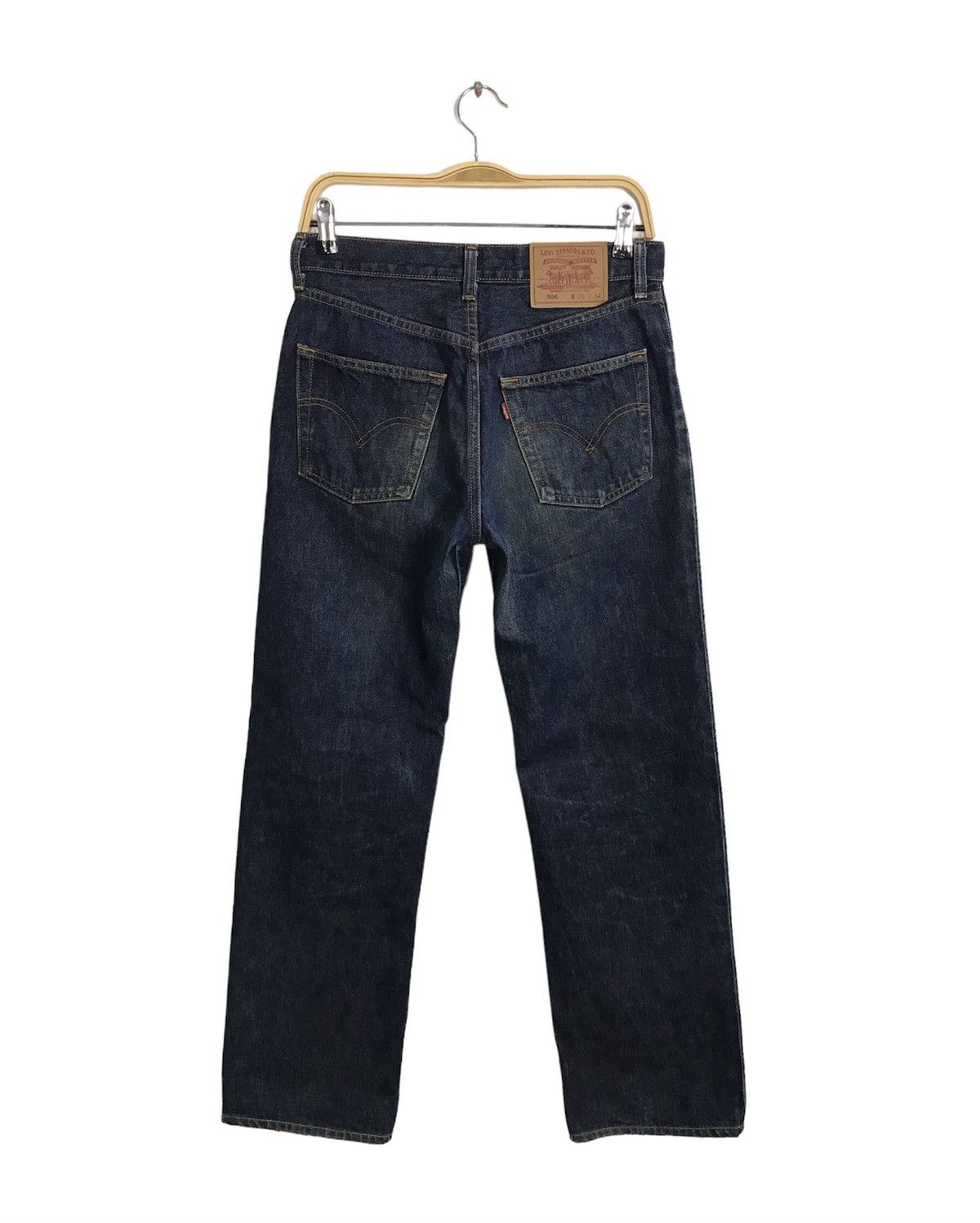 Japanese Brand × Levi's × Vintage Vintage Levi’s 506 Indigo Denim Jeans Size US 30 / EU 46 - 2 Thumbnail