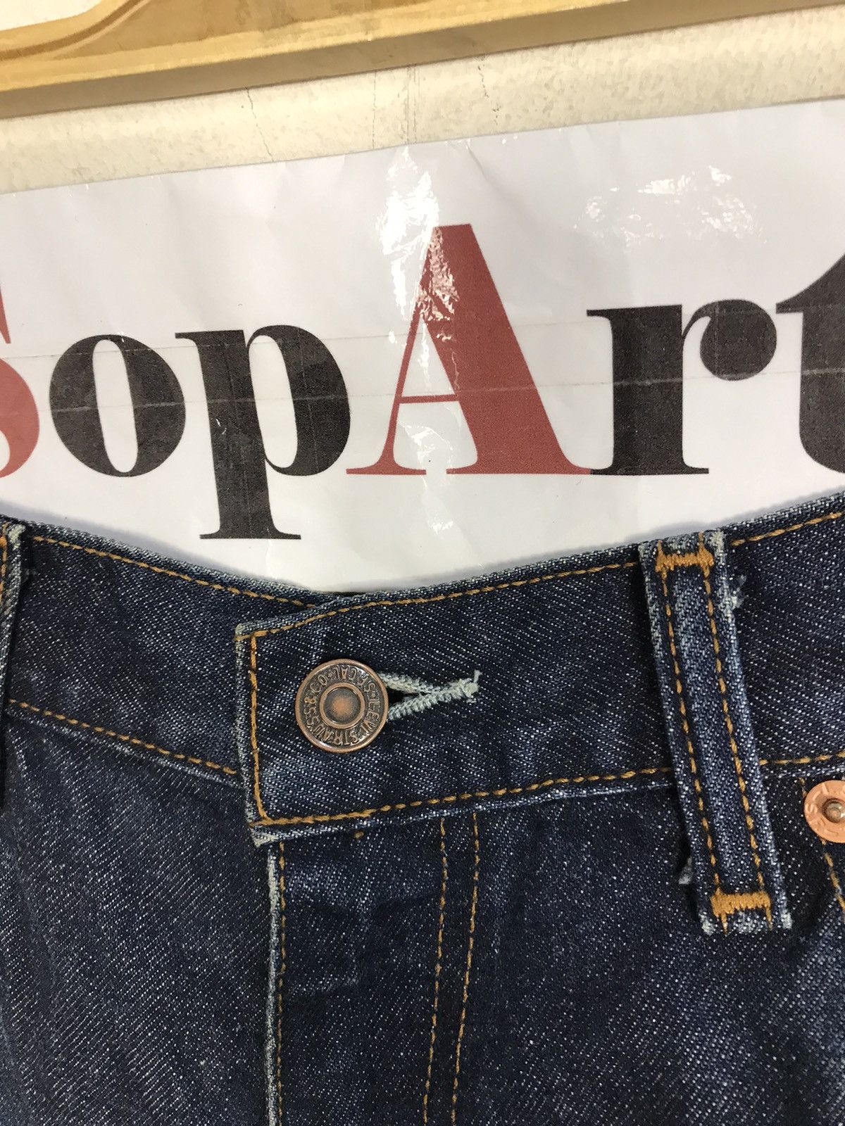 Japanese Brand × Levi's × Vintage Vintage Levi’s 506 Indigo Denim Jeans Size US 30 / EU 46 - 7 Thumbnail