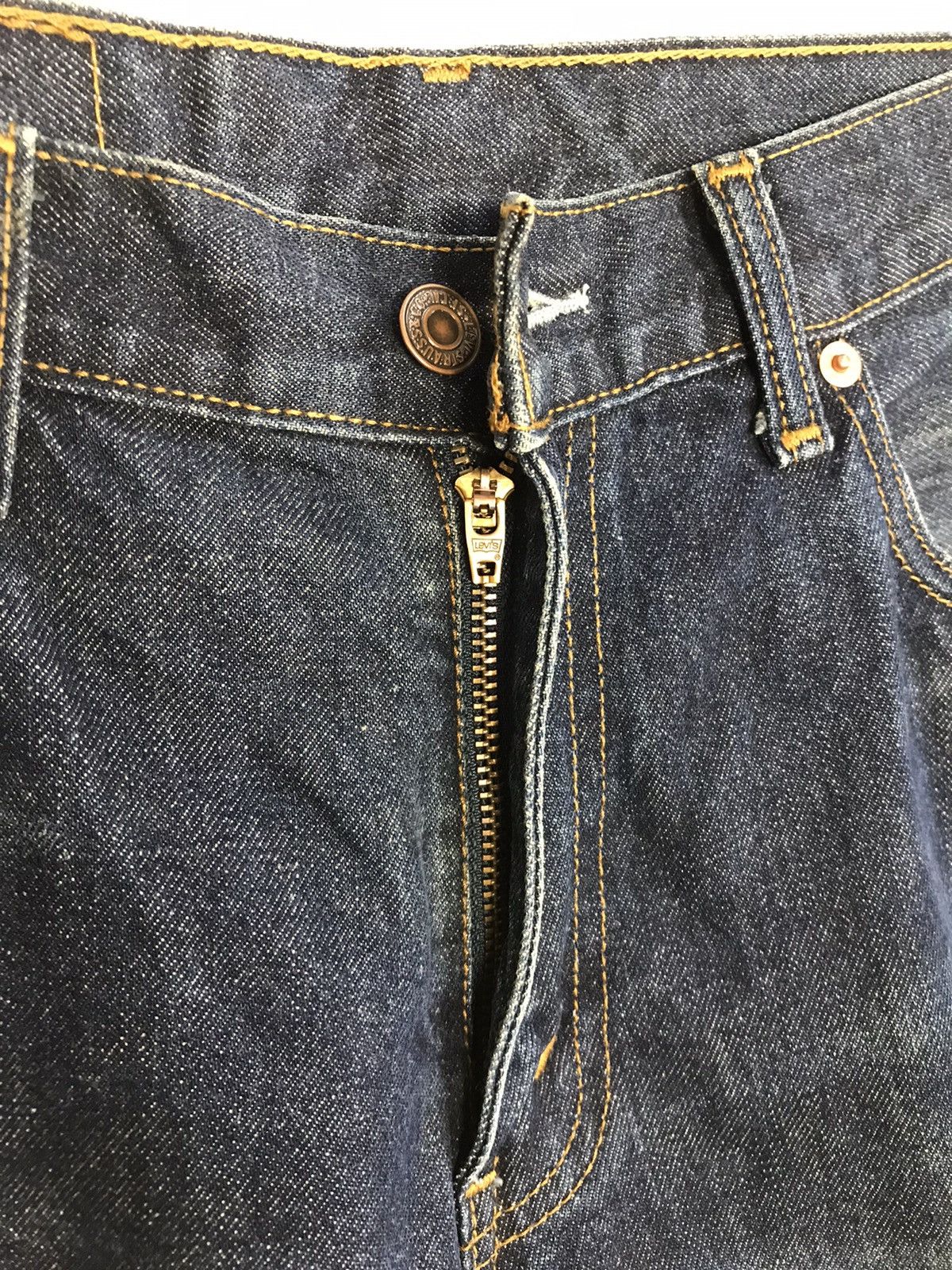 Japanese Brand × Levi's × Vintage Vintage Levi’s 506 Indigo Denim Jeans Size US 30 / EU 46 - 9 Thumbnail