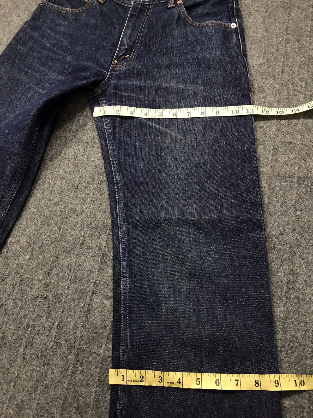 Japanese Brand × Levi's × Vintage Vintage Levi’s 506 Indigo Denim Jeans Size US 30 / EU 46 - 18 Thumbnail
