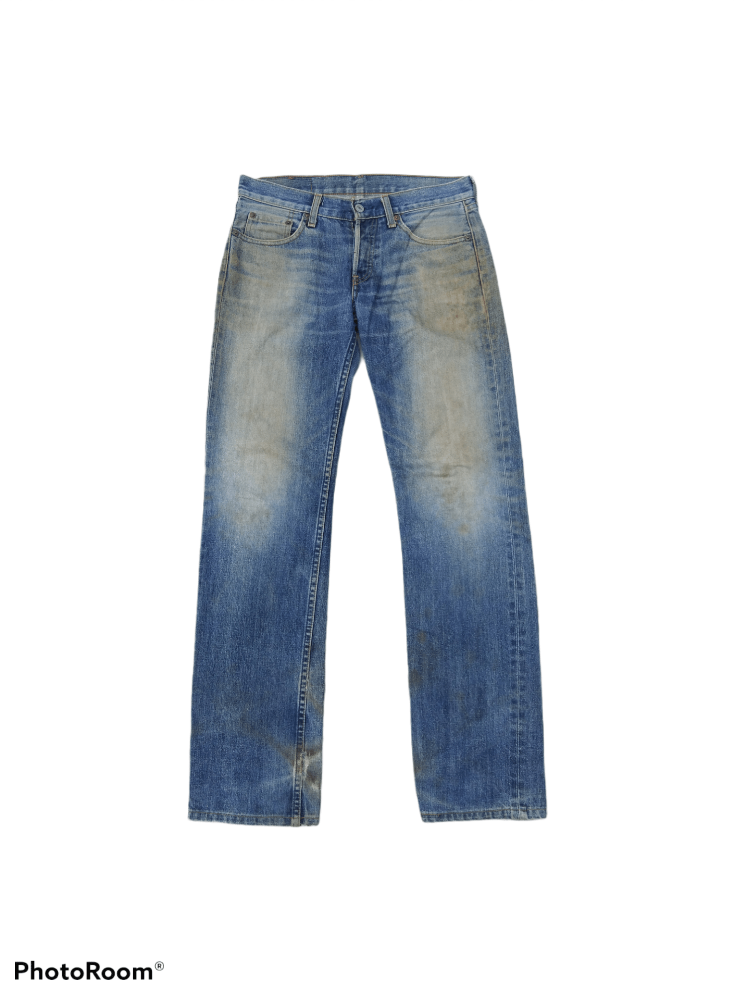 Levi's × Vintage THRASHED LEVIS MADE IN JAPAN DENIM PANTS Size US 30 / EU 46 - 1 Thumbnail