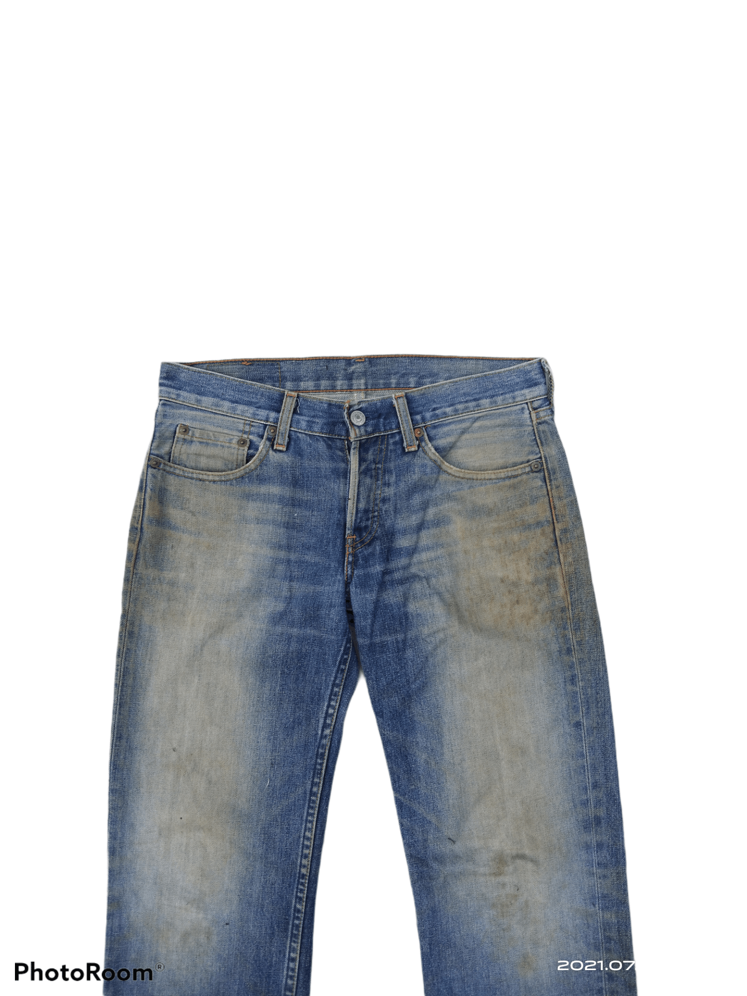 Levi's × Vintage THRASHED LEVIS MADE IN JAPAN DENIM PANTS Size US 30 / EU 46 - 3 Thumbnail