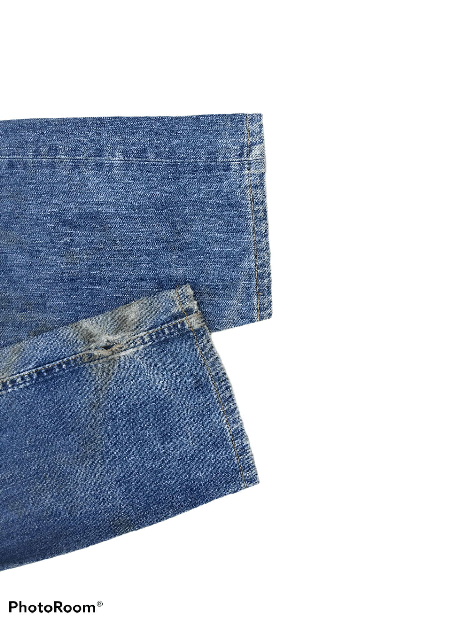 Levi's × Vintage THRASHED LEVIS MADE IN JAPAN DENIM PANTS Size US 30 / EU 46 - 9 Thumbnail