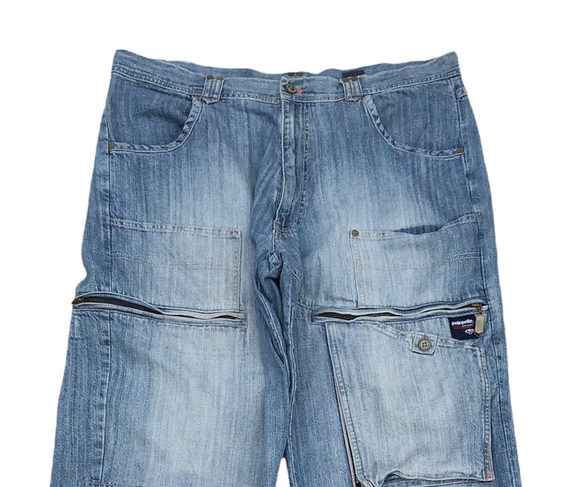 Marc Buchanan × Pelle Pelle Pelle Pelle Baggy Hip Hop Streetwear Jeans Size US 38 / EU 54 - 3 Thumbnail
