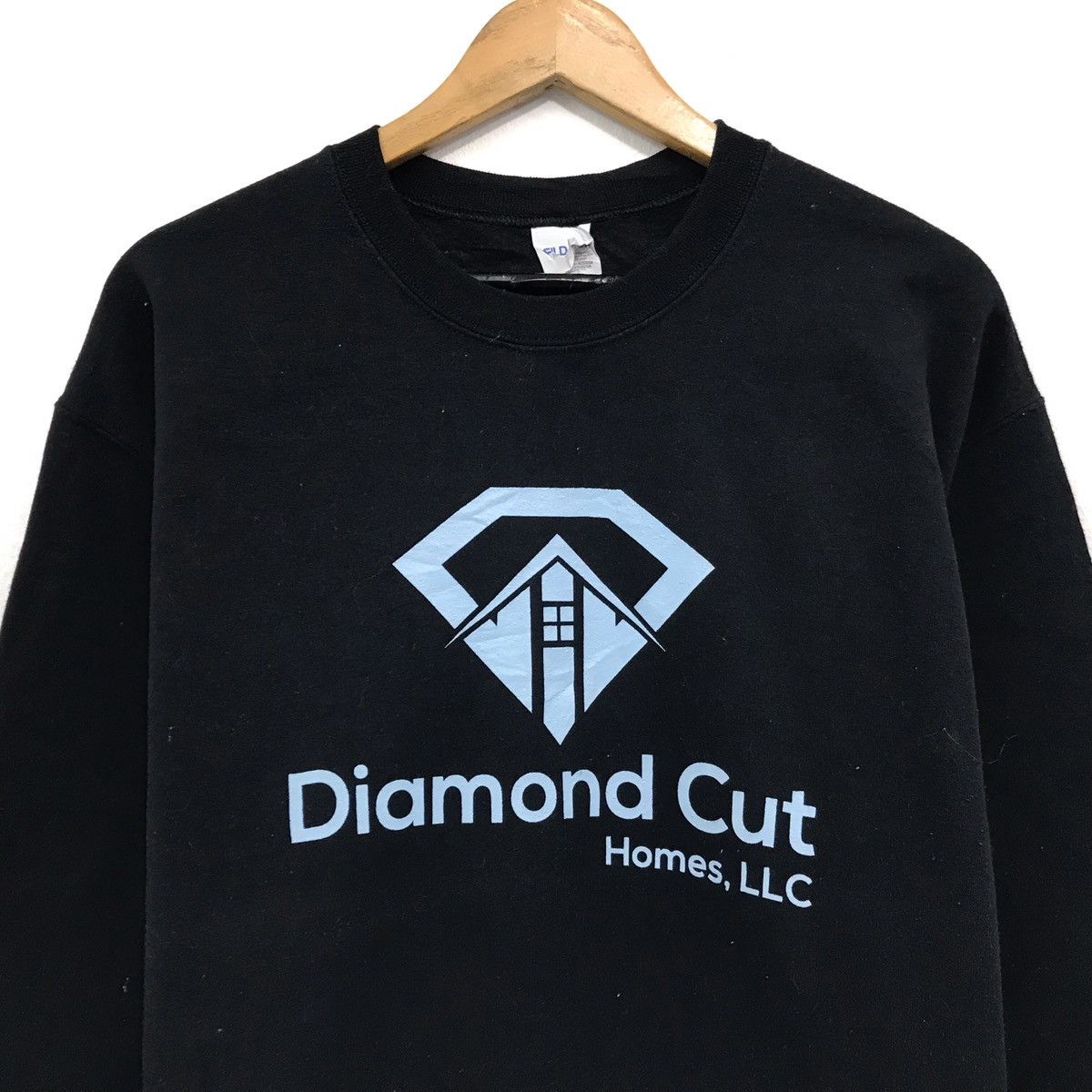 Diamond Supply Co. × Japanese Brand Vintage Diamond Sweatshirt Big Logo Diamond Cut Size US M / EU 48-50 / 2 - 2 Thumbnail