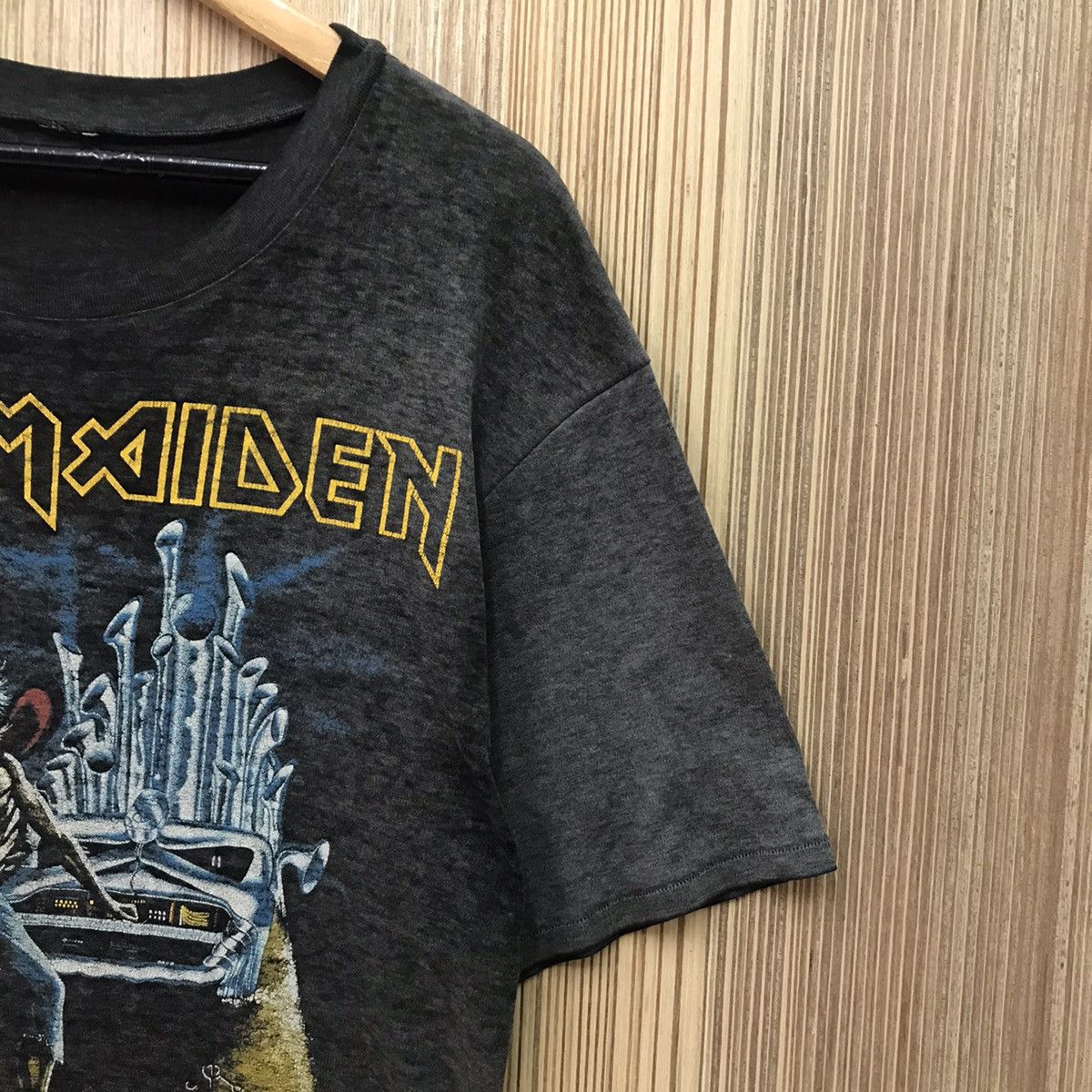 Band Tees Iron Maiden Phantom Of The Opera Shirt 1985 Rock Band Tee Size US M / EU 48-50 / 2 - 3 Thumbnail