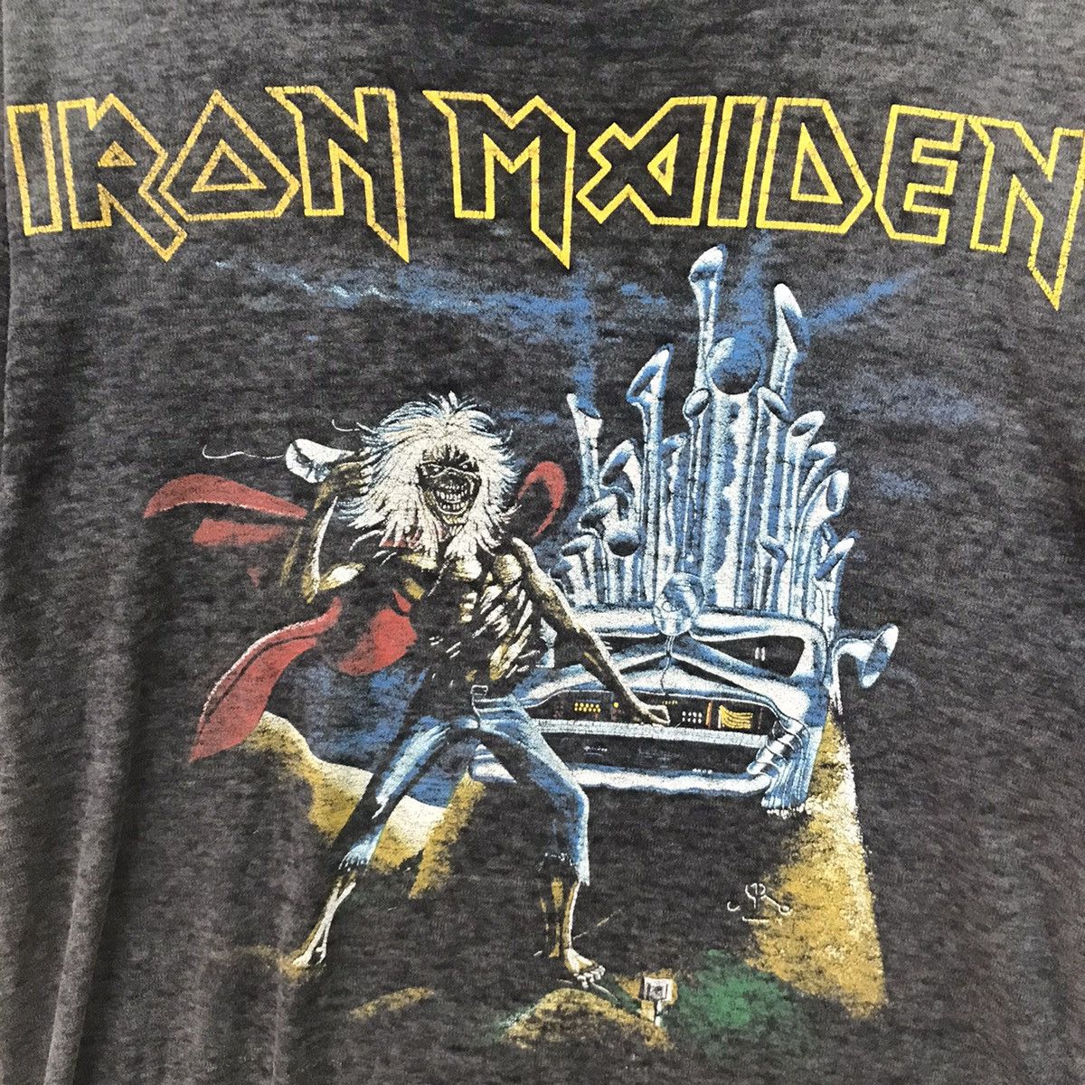 Band Tees Iron Maiden Phantom Of The Opera Shirt 1985 Rock Band Tee Size US M / EU 48-50 / 2 - 6 Thumbnail