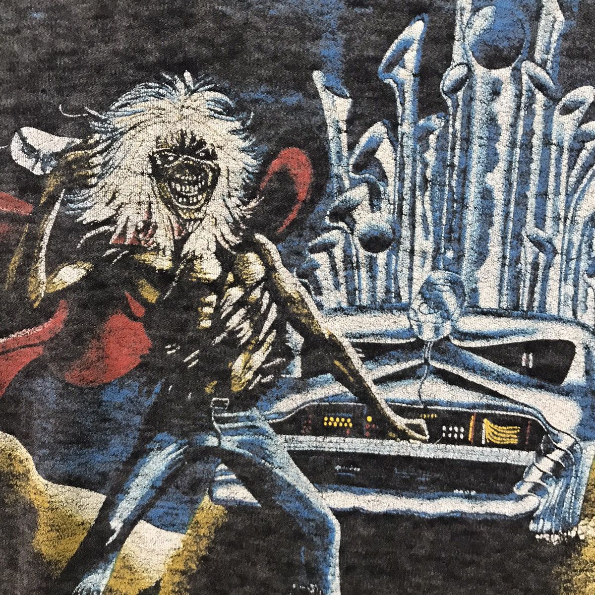 Band Tees Iron Maiden Phantom Of The Opera Shirt 1985 Rock Band Tee Size US M / EU 48-50 / 2 - 7 Thumbnail