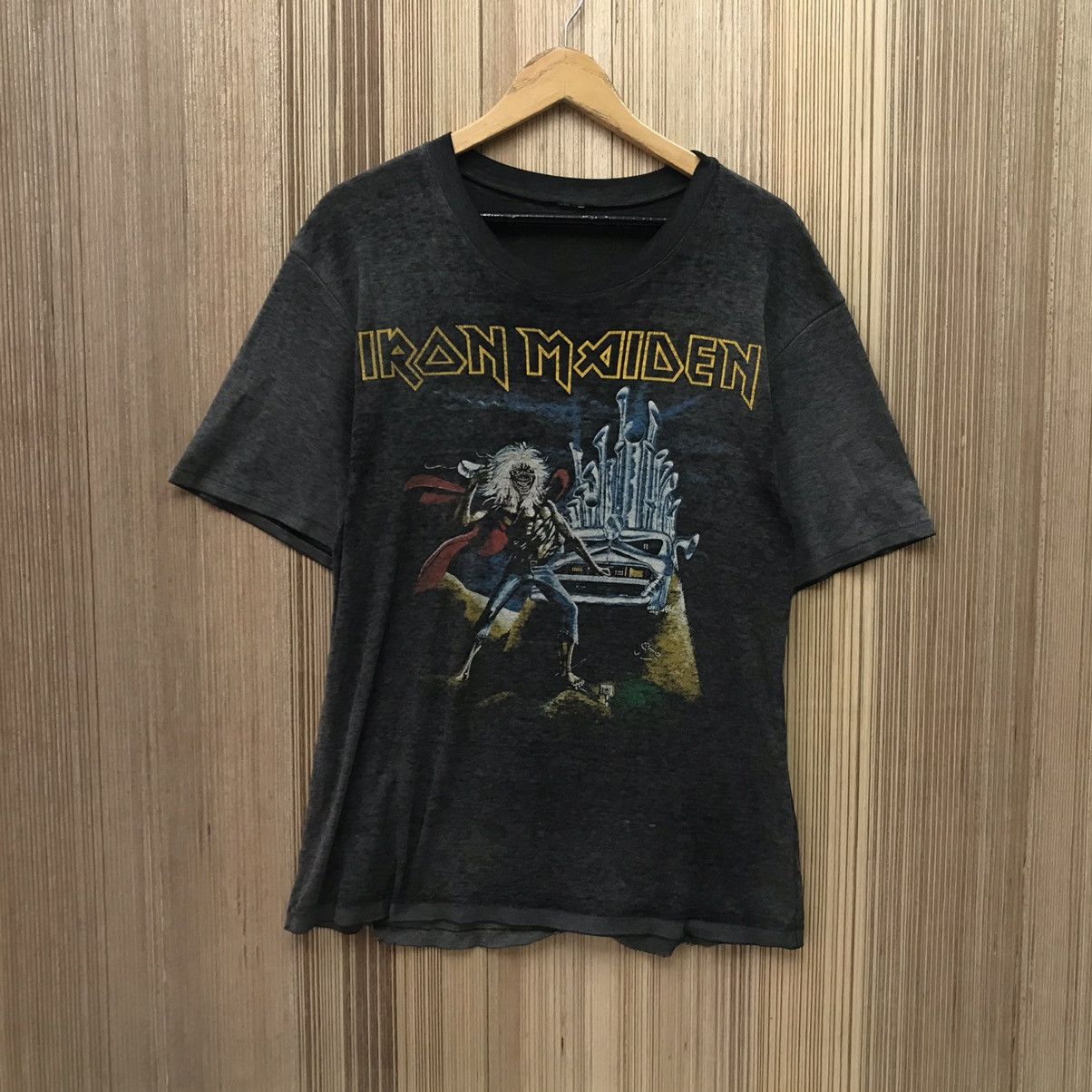 Band Tees Iron Maiden Phantom Of The Opera Shirt 1985 Rock Band Tee Size US M / EU 48-50 / 2 - 1 Thumbnail