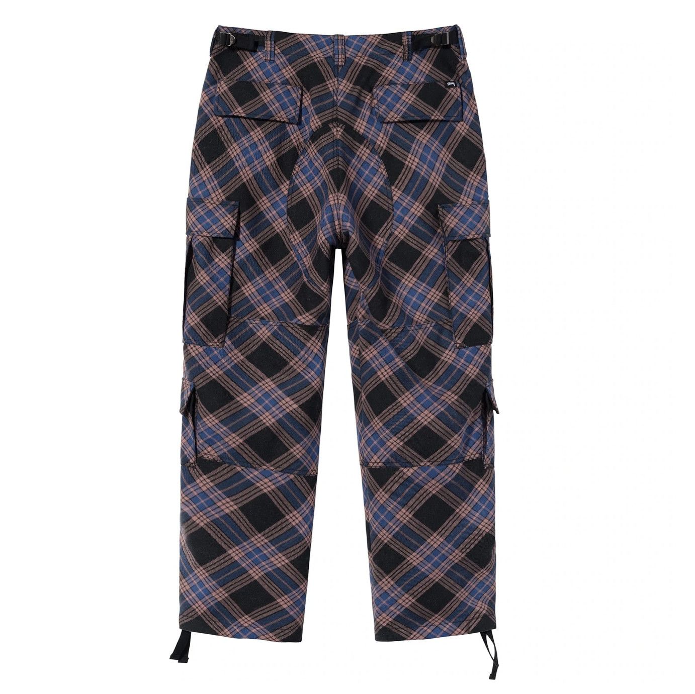 Stussy Stussy Bias Plaid Surplus Cargo Pants Size US 36 / EU 52 - 5 Thumbnail