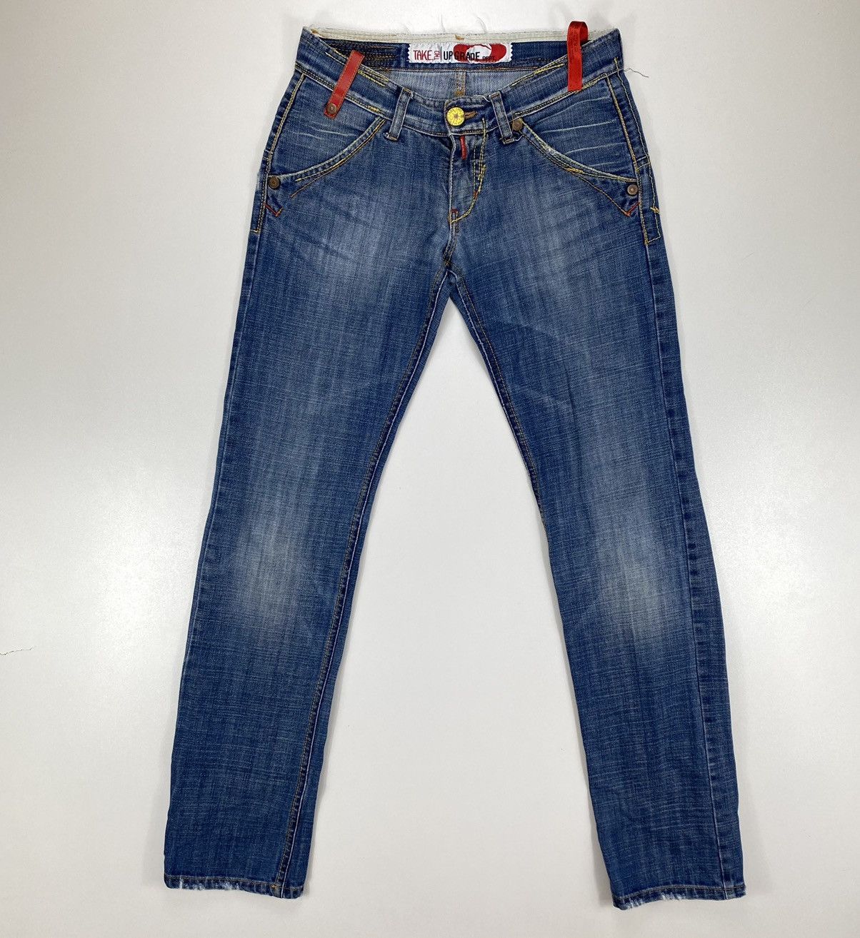 Other Take Two Vintage Upgrade Jeans Made in Italy Size 27x34 Size US 27 - 2 Thumbnail