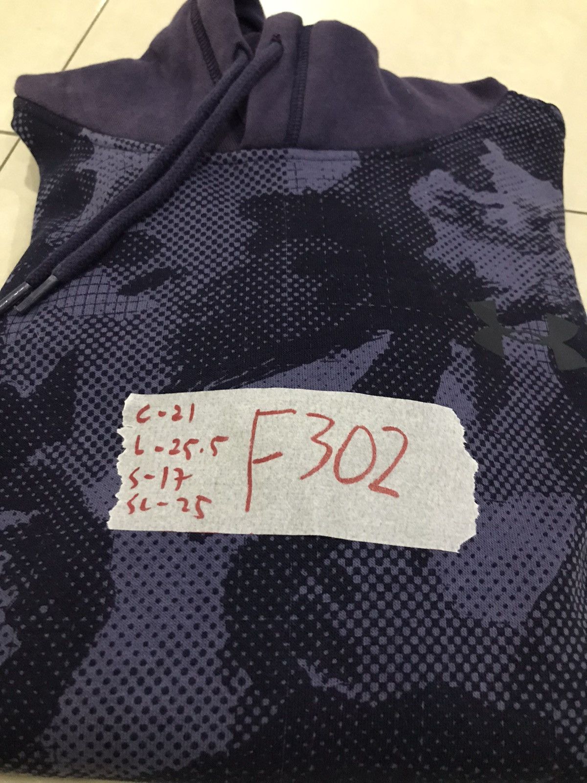 Other Under Armour Fullprint hooded sweatshirt Size US M / EU 48-50 / 2 - 18 Thumbnail