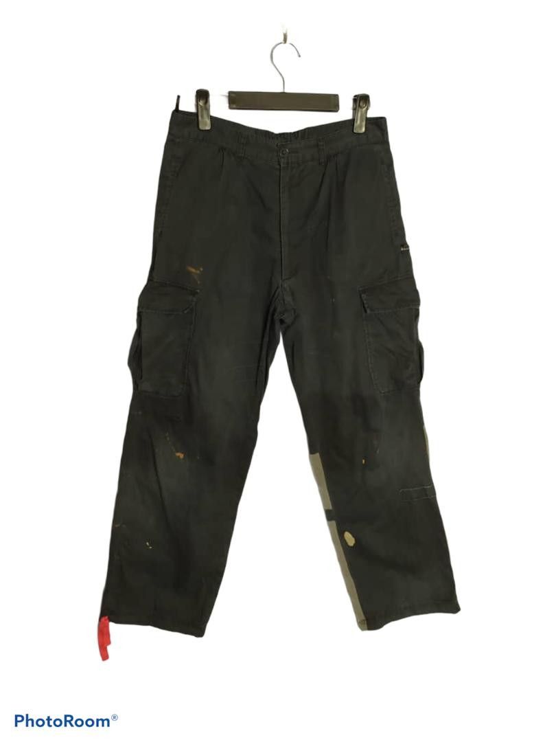 Black × Japanese Brand × Vintage KAWAI OKADA FADED CARGO PANTS | Grailed