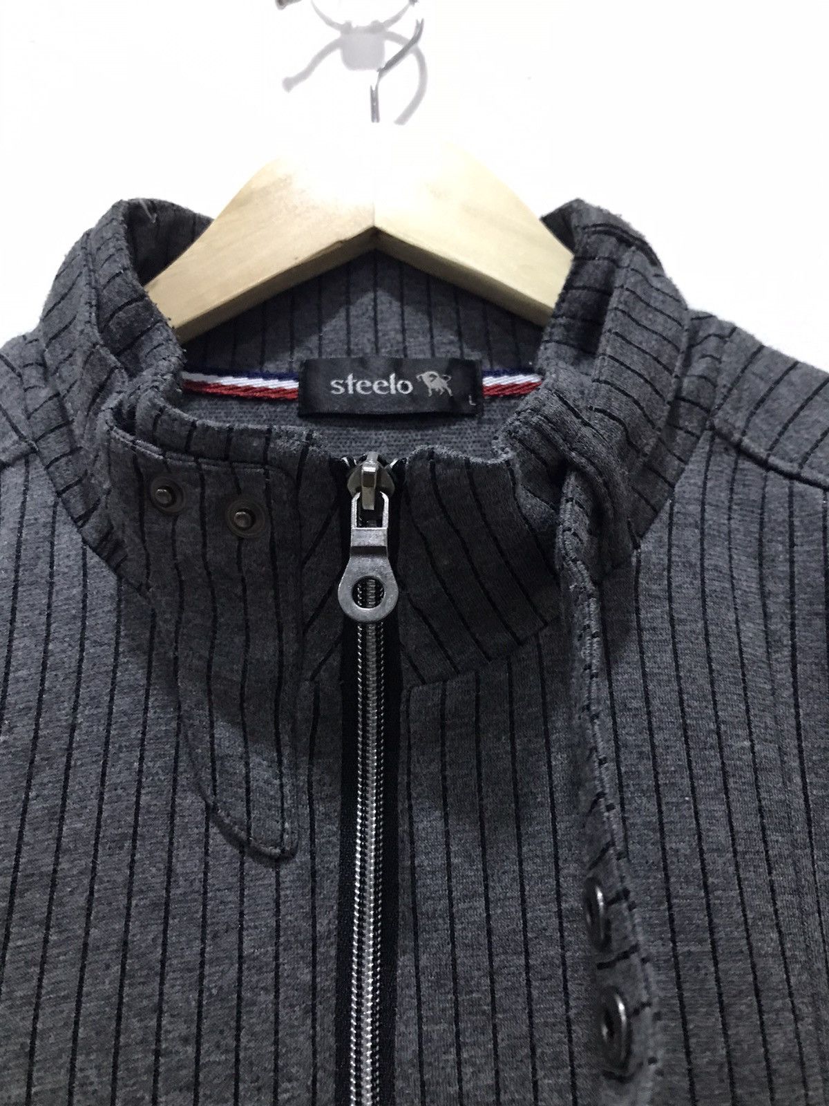 Japanese Brand Thom browne inspired Steelo zipper jacket Size US M / EU 48-50 / 2 - 5 Thumbnail