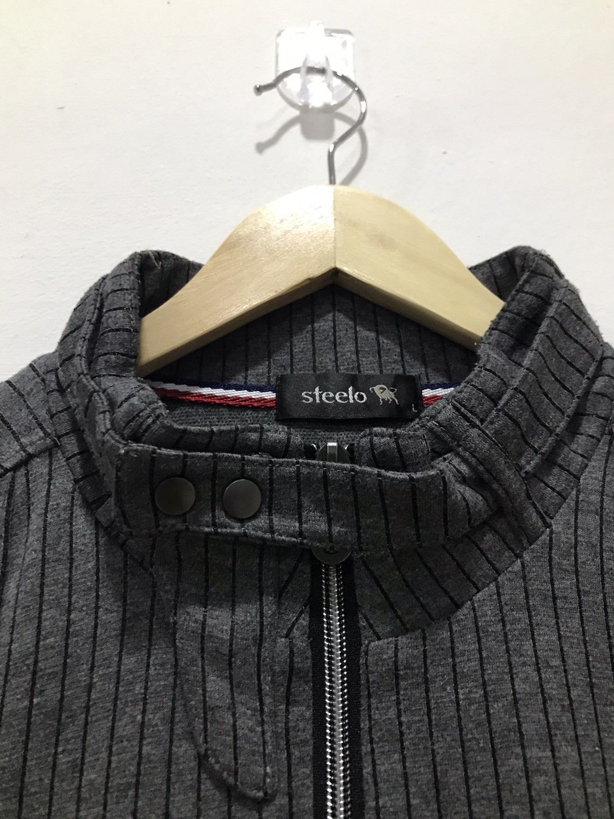 Japanese Brand Thom browne inspired Steelo zipper jacket Size US M / EU 48-50 / 2 - 7 Thumbnail