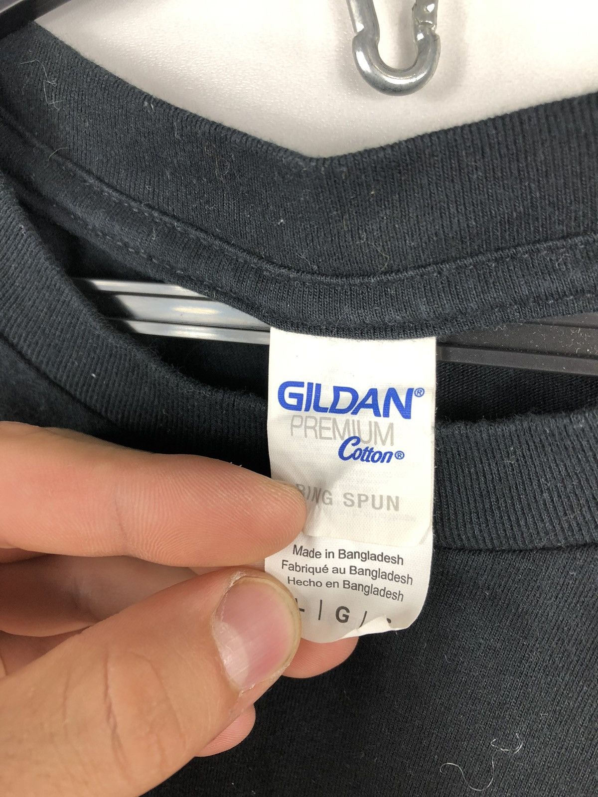 Gildan × Vintage Vintage Jurassic Park T-Shirt Big Logo Black Size L Size US L / EU 52-54 / 3 - 6 Thumbnail