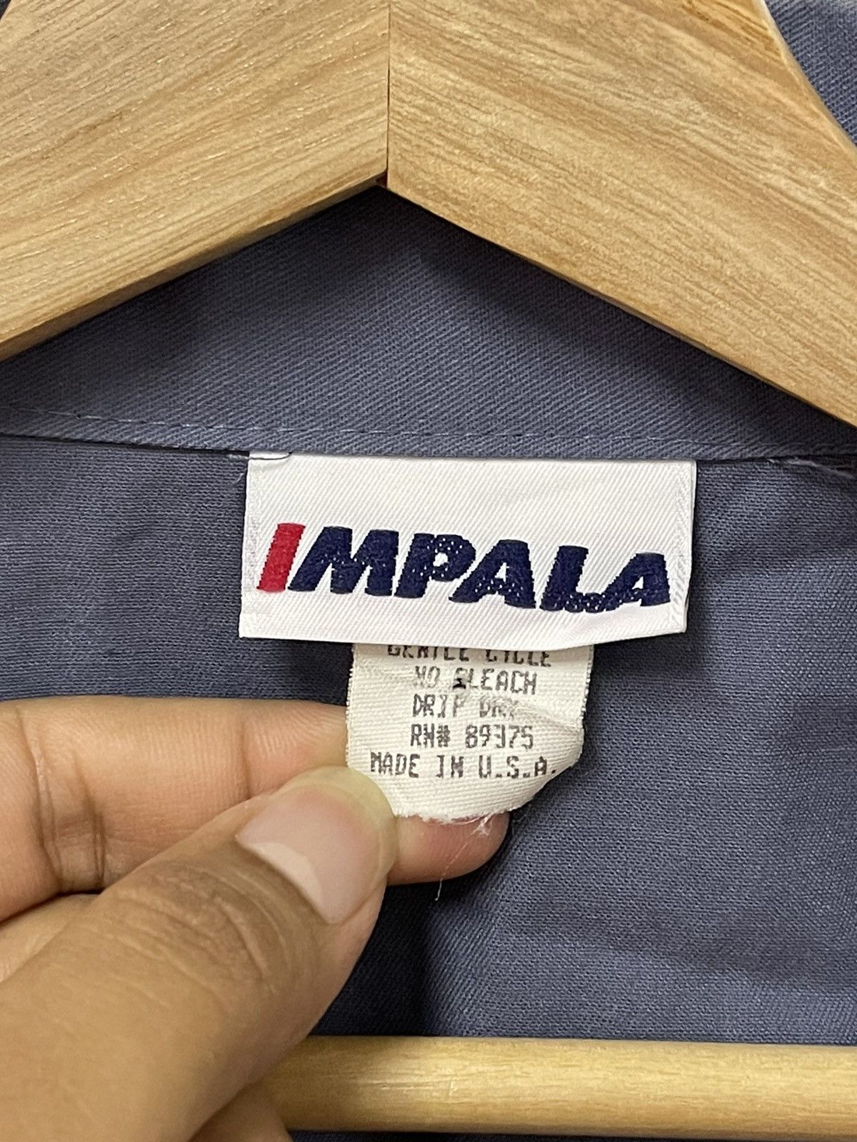 Vintage Vintage Impala Spell Out Zipper Jacket Size US L / EU 52-54 / 3 - 9 Thumbnail