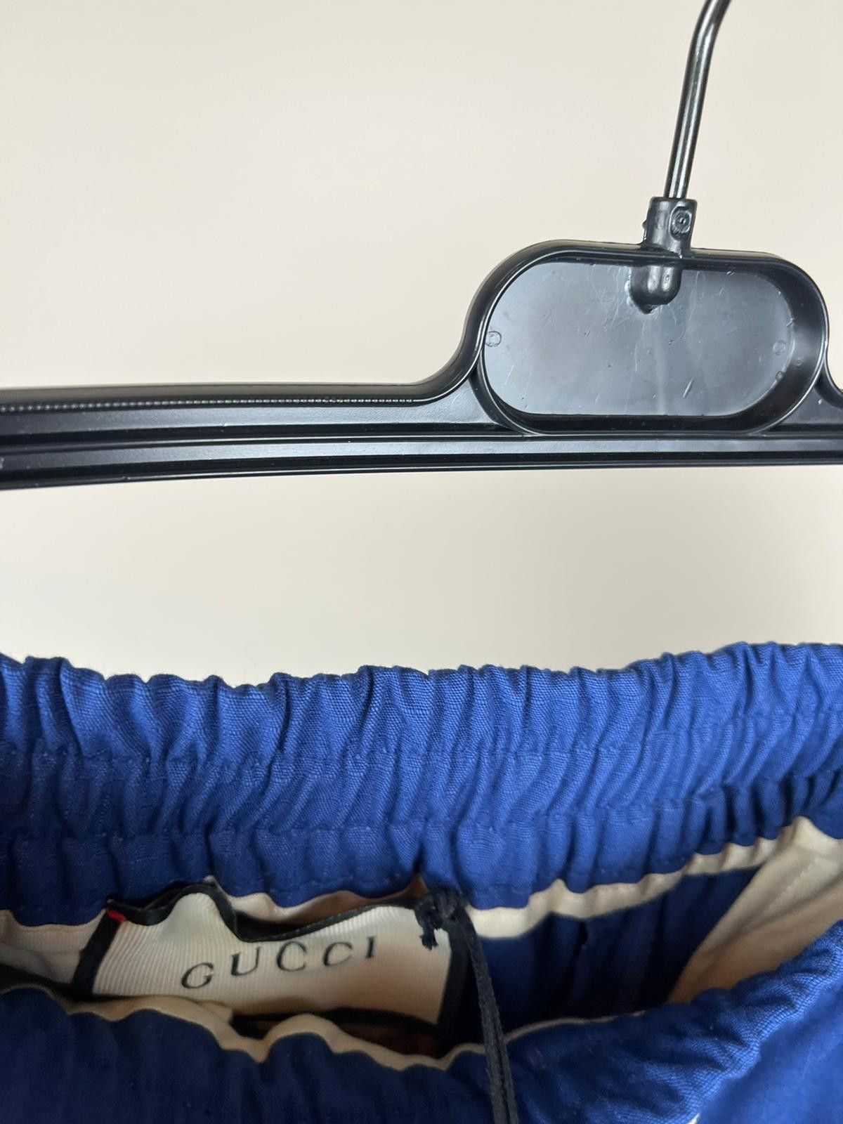 Gucci Logo Nylon Ripstop Shorts in Federal Blue Size US 32 / EU 48 - 16 Thumbnail