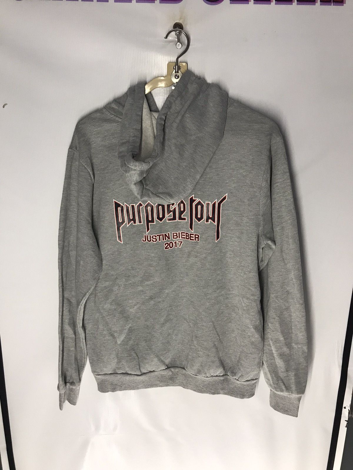 Band Tees × Justin Bieber Hoodie pullover printed Justin Bieber purpose tour Size US M / EU 48-50 / 2 - 5 Thumbnail
