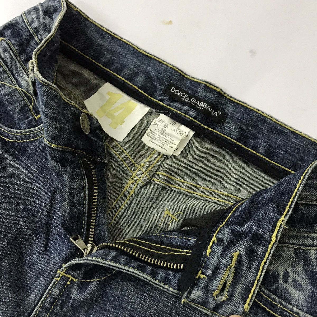 Dolce & Gabbana DOLCE & GABBANA Distresses design denim pant Size US 28 / EU 44 - 15 Thumbnail