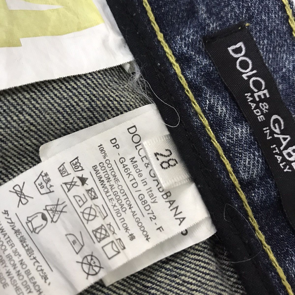 Dolce & Gabbana DOLCE & GABBANA Distresses design denim pant Size US 28 / EU 44 - 17 Thumbnail