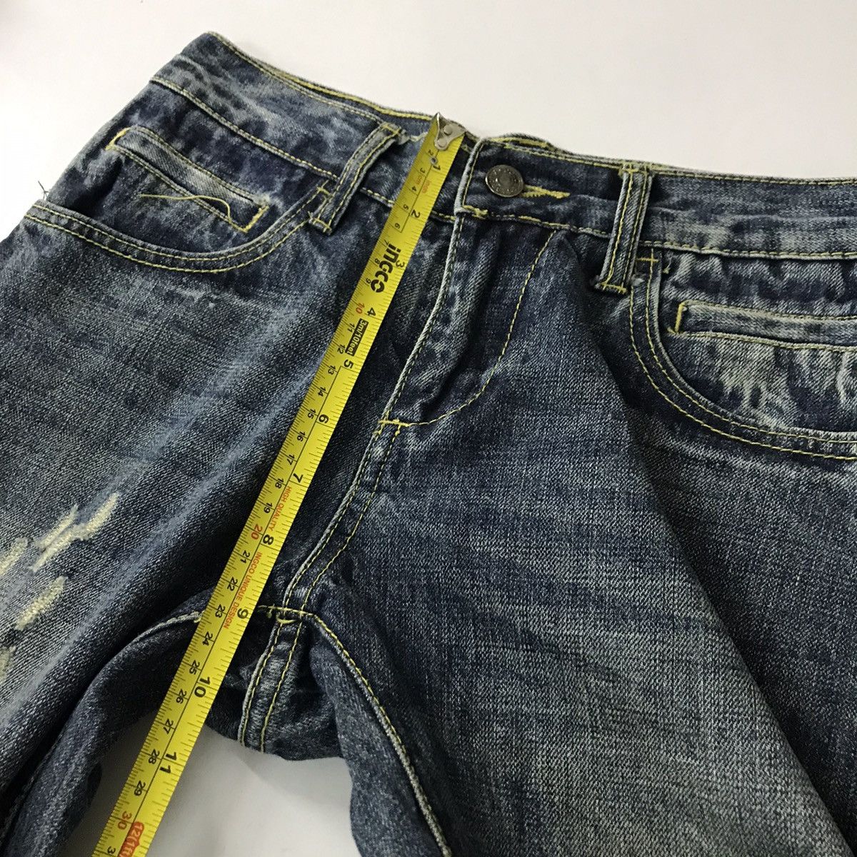 Dolce & Gabbana DOLCE & GABBANA Distresses design denim pant Size US 28 / EU 44 - 12 Thumbnail