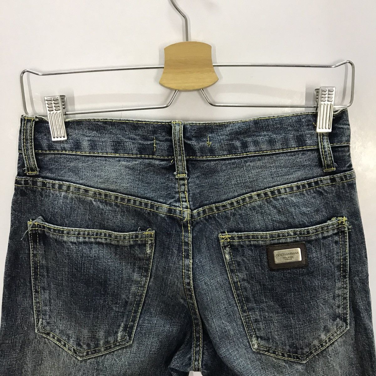 Dolce & Gabbana DOLCE & GABBANA Distresses design denim pant Size US 28 / EU 44 - 8 Thumbnail