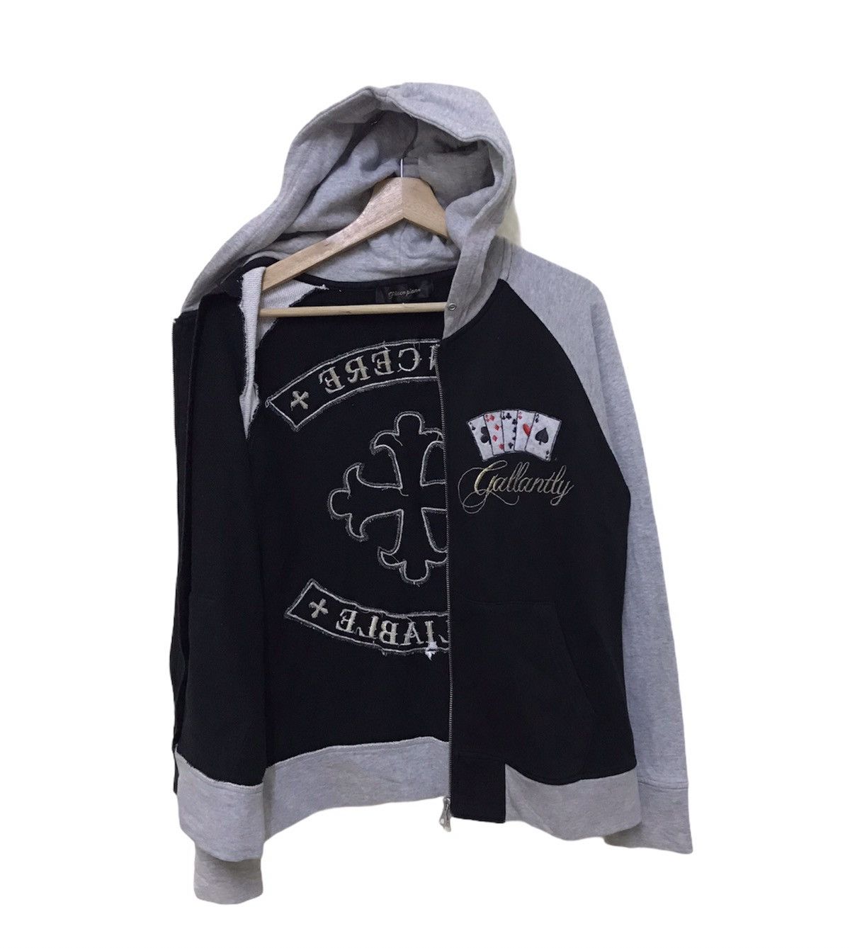 Japanese Brand × Vintage Vintage Sincere Realiable Chrome Heart Inspired Big Logo Size US L / EU 52-54 / 3 - 4 Thumbnail