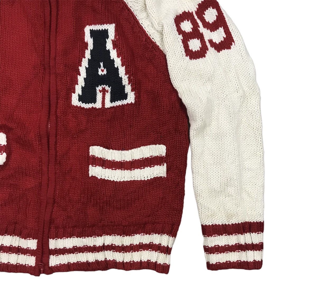 Hysteric Glamour × Japanese Brand 1990s Anarchy Japan Hand Knit Jacket Size US M / EU 48-50 / 2 - 3 Thumbnail