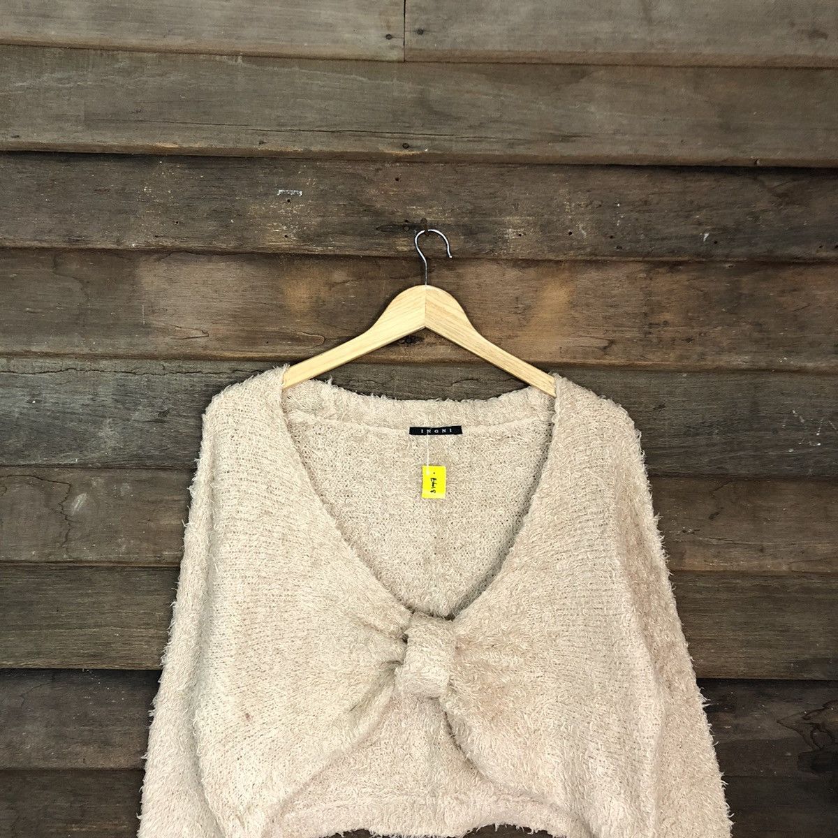 Homespun Knitwear DL IngNi Brown Mohair Shag Shaggy Knitwear #B618 Size M / US 6-8 / IT 42-44 - 9 Thumbnail