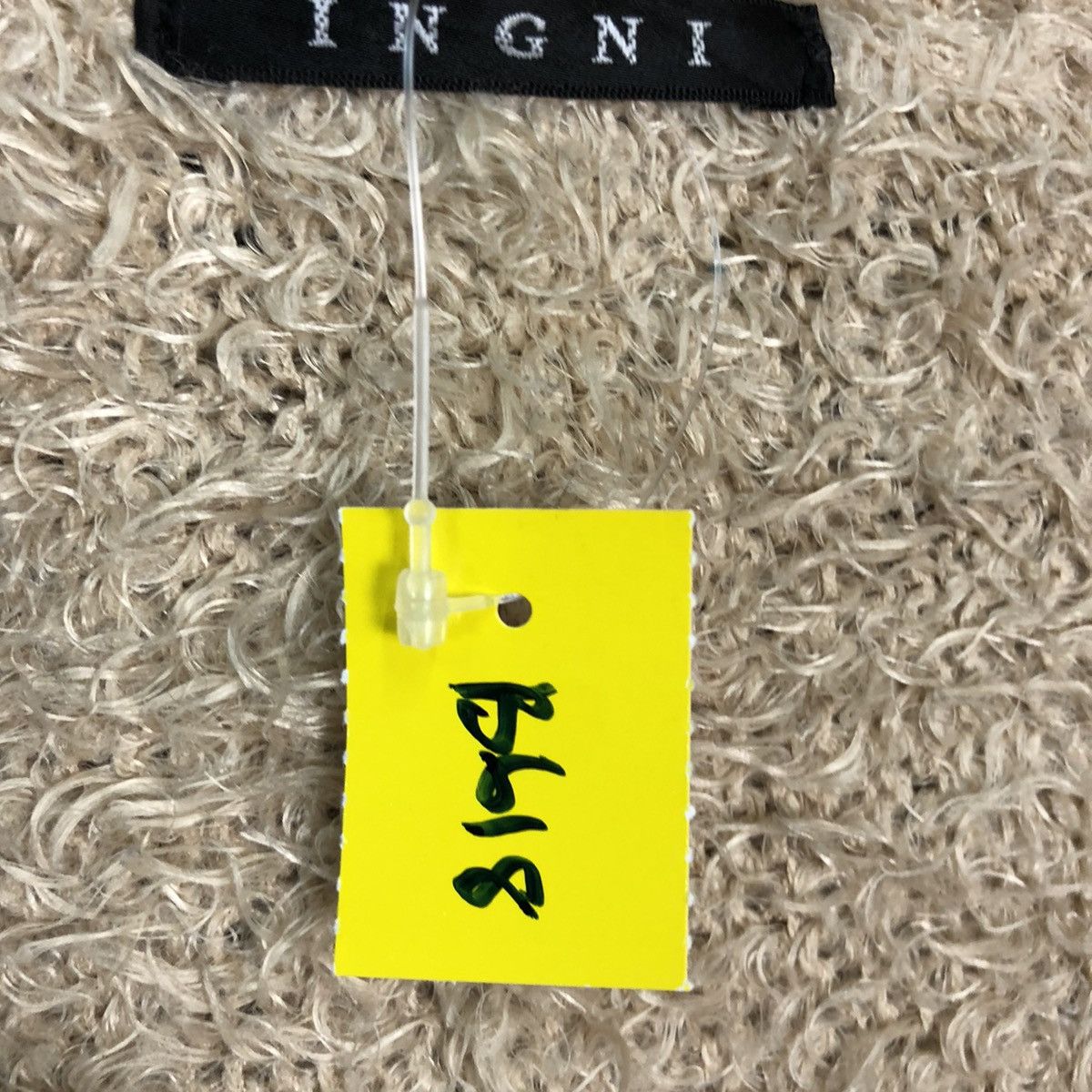 Homespun Knitwear DL IngNi Brown Mohair Shag Shaggy Knitwear #B618 Size M / US 6-8 / IT 42-44 - 10 Thumbnail