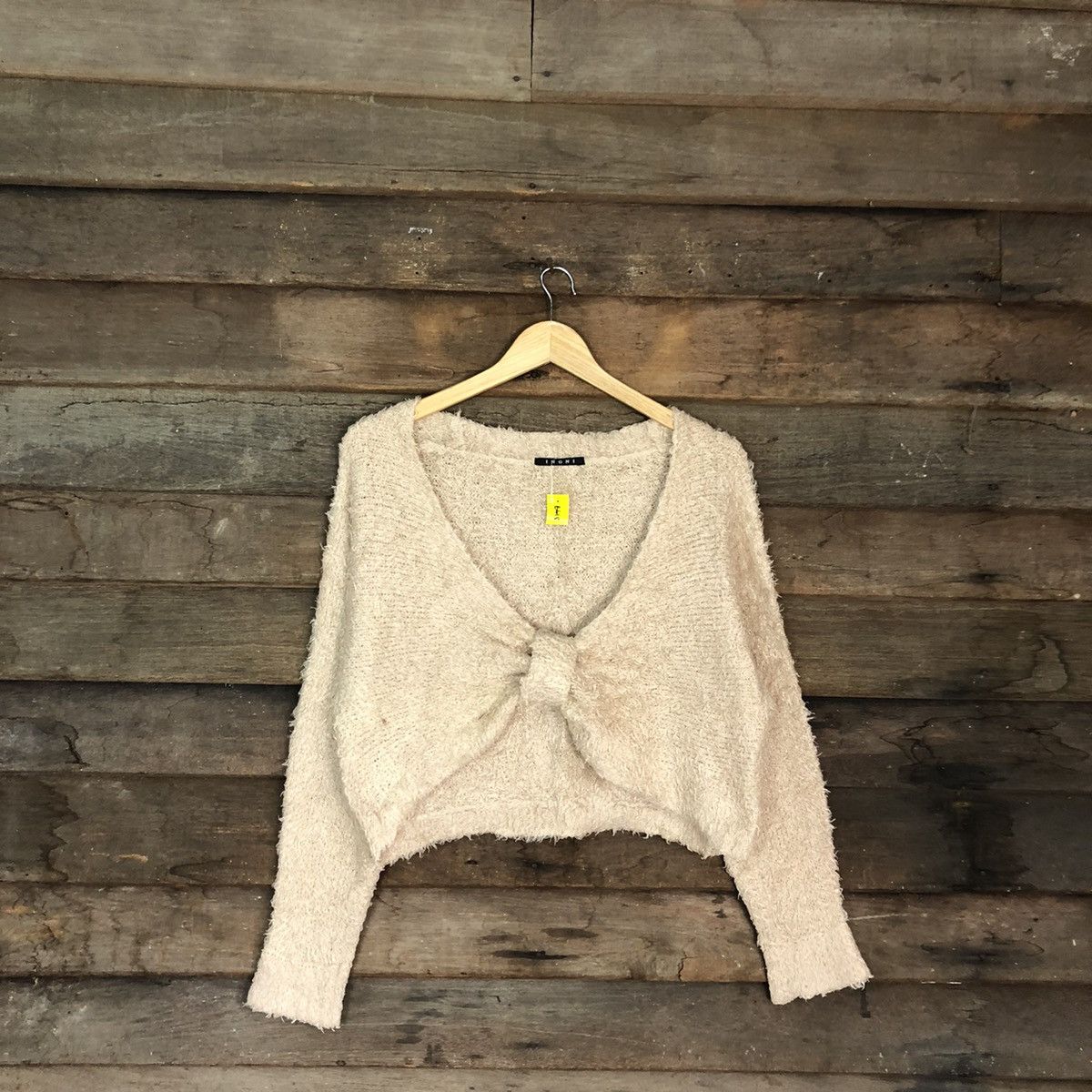 Homespun Knitwear DL IngNi Brown Mohair Shag Shaggy Knitwear #B618 Size M / US 6-8 / IT 42-44 - 1 Thumbnail