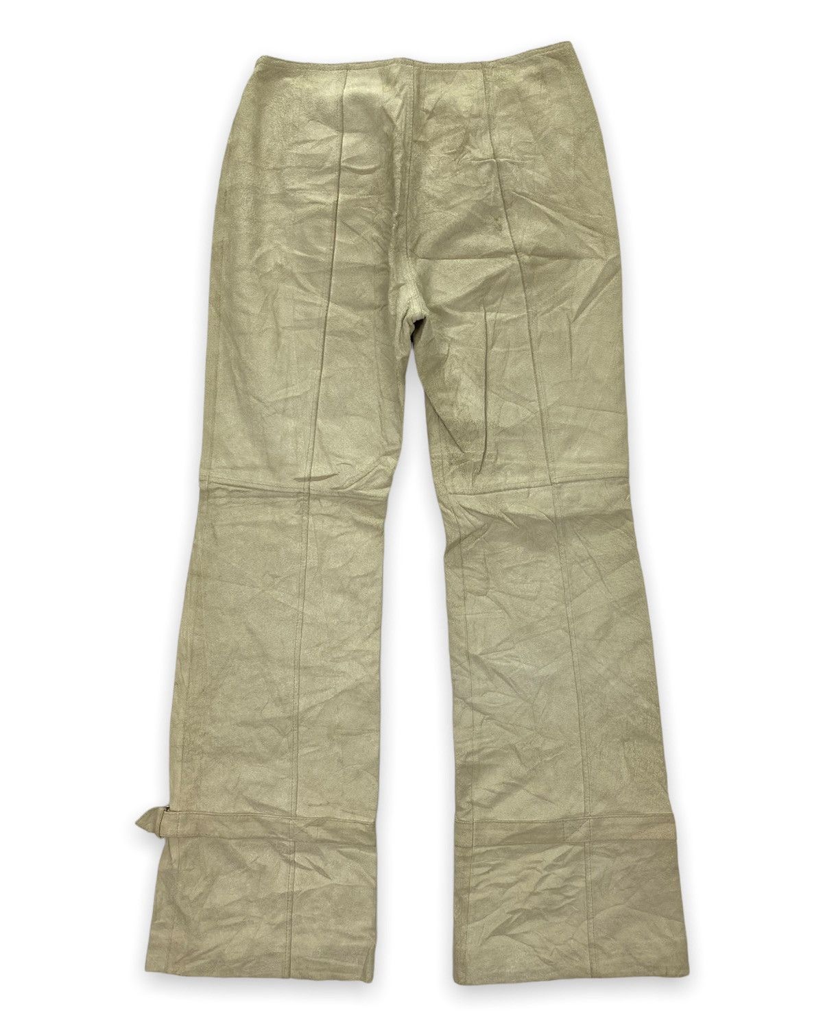 Japanese Brand Studio Paris Dirty Bondage Leather Pant Size US 27 - 2 Thumbnail