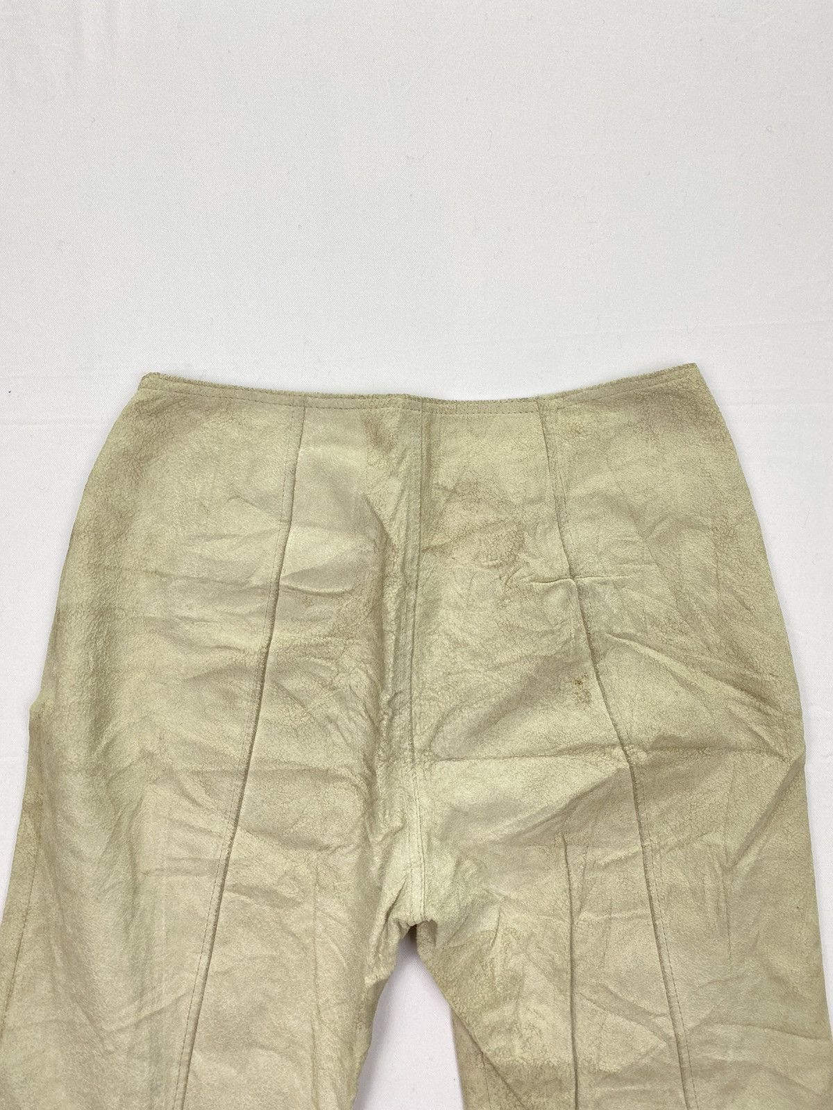 Japanese Brand Studio Paris Dirty Bondage Leather Pant Size US 27 - 6 Thumbnail