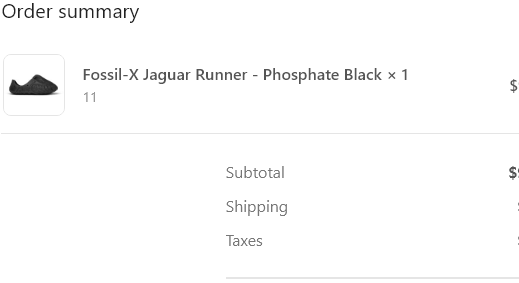 Kito Wares FossilX Jaguar Runner Phosphate Black Grailed