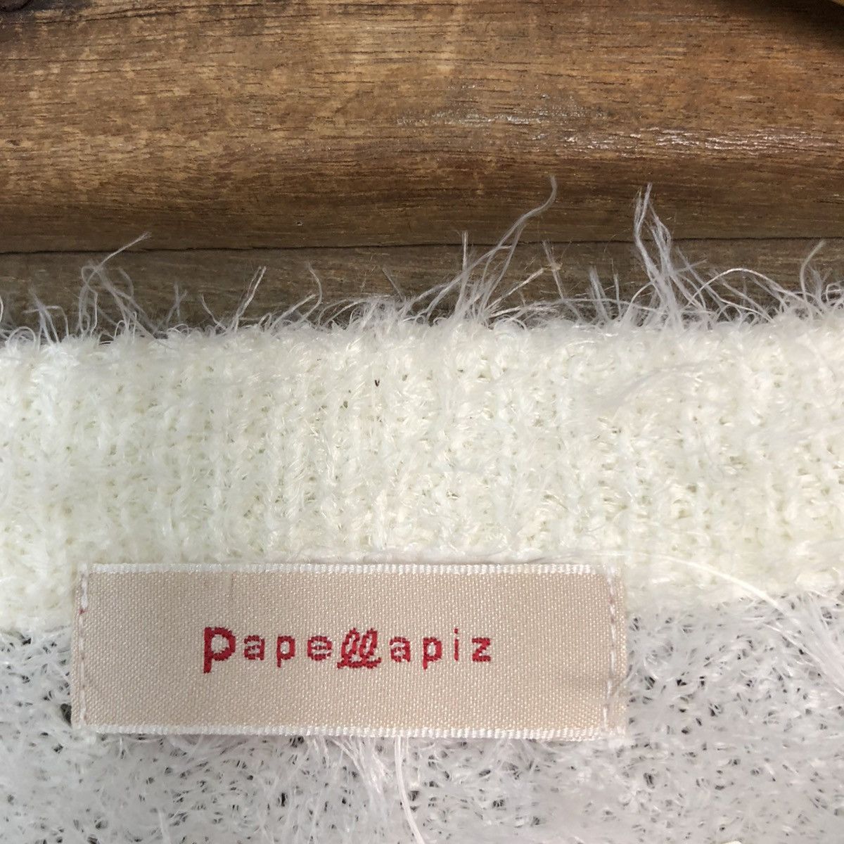 Grailed DL Pape Apiz White Mohair Shag Shaggy Knitwear #B621 Size M / US 6-8 / IT 42-44 - 10 Thumbnail