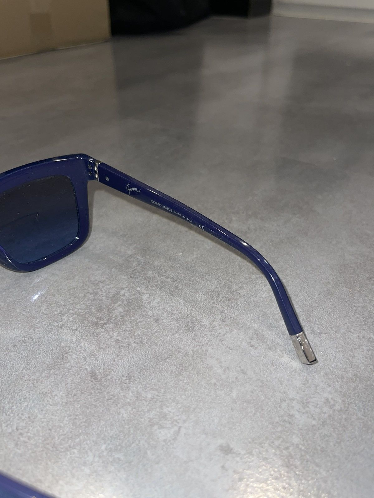 Armani × Emporio Armani × Giorgio Armani Giorgio Armani AR8024 5147/8F Dark Blue Sunglasses Size ONE SIZE - 10 Thumbnail