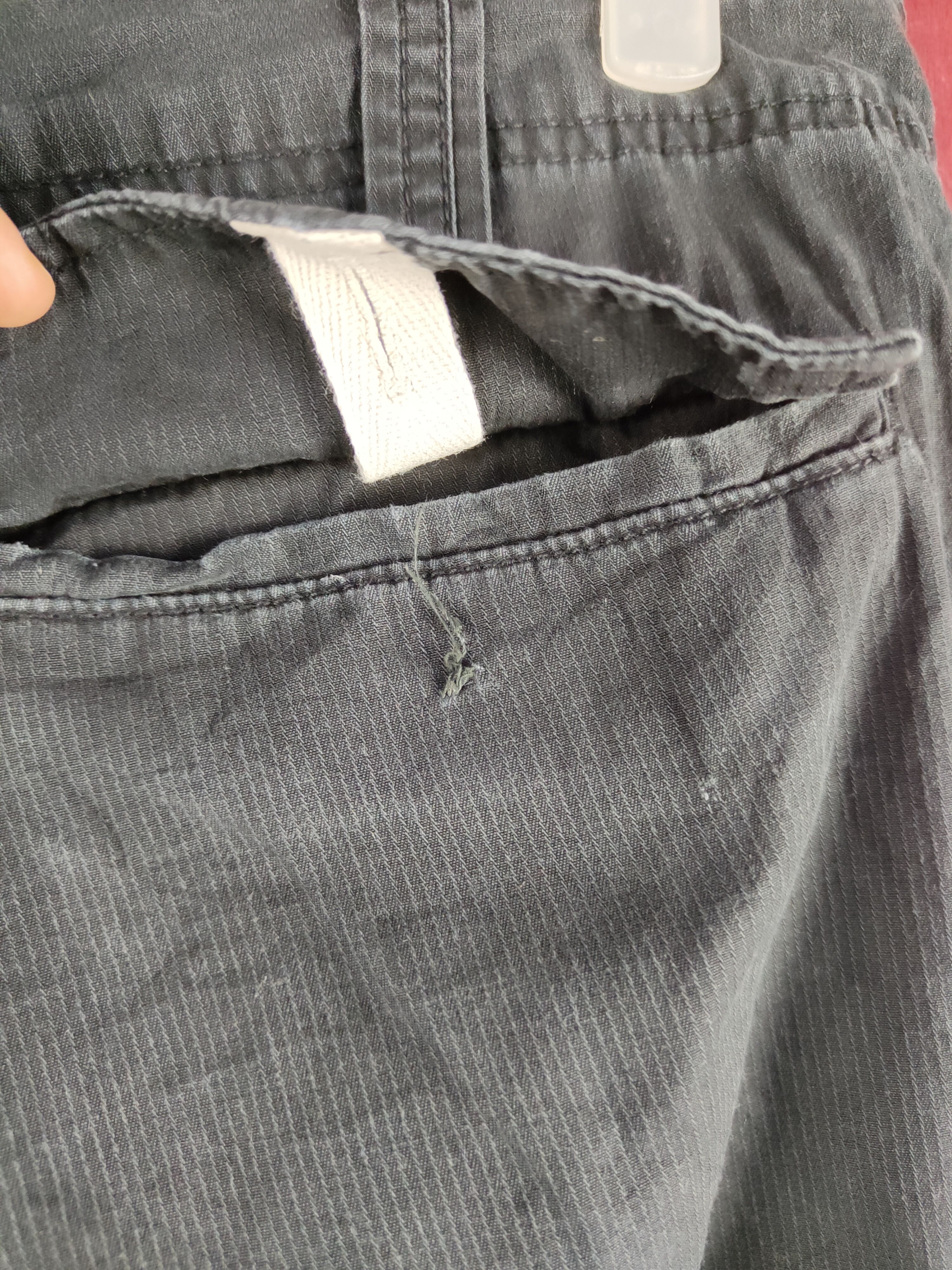 Japanese Brand DL Surplus Black Multipocket Tactical Cargo Pants #S742 Size US 32 / EU 48 - 12 Thumbnail