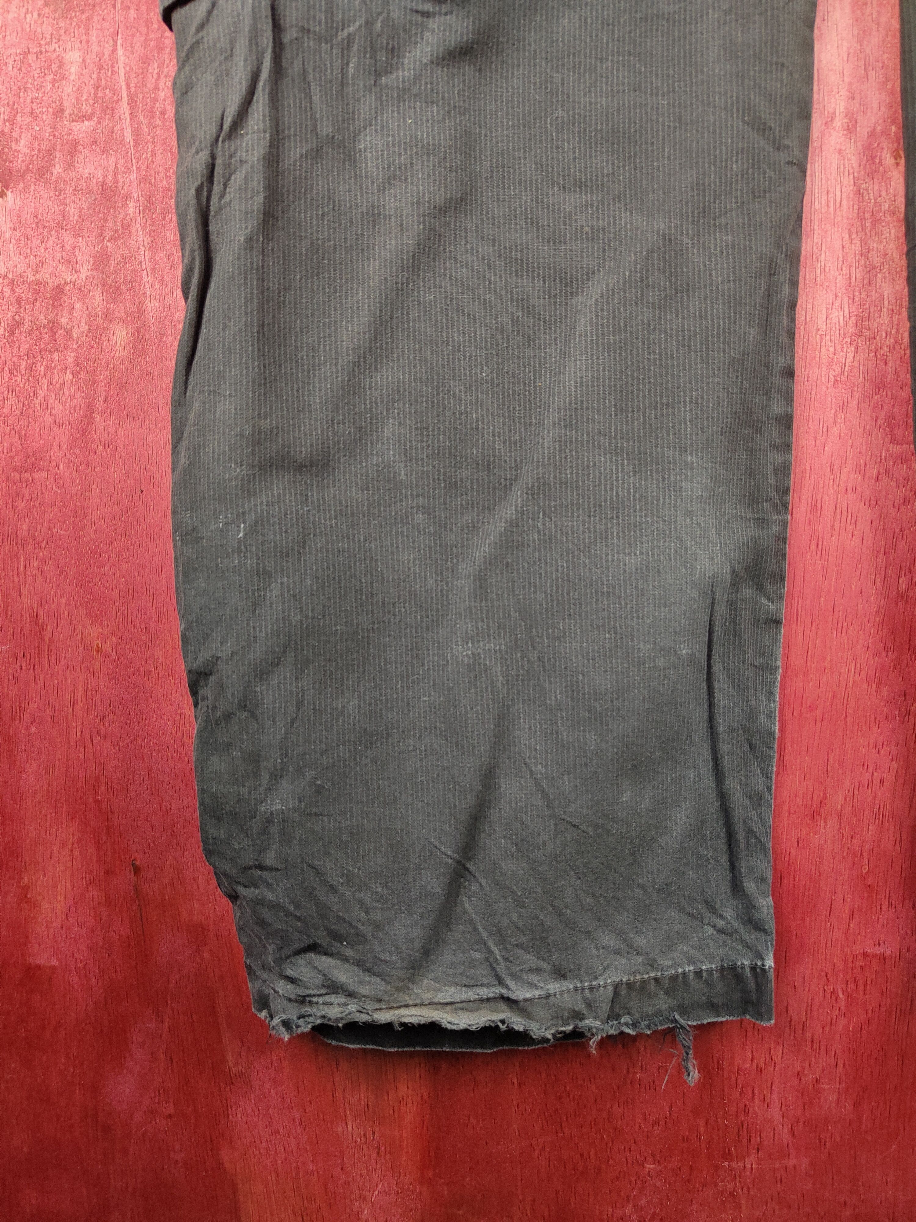 Japanese Brand DL Surplus Black Multipocket Tactical Cargo Pants #S742 Size US 32 / EU 48 - 15 Thumbnail