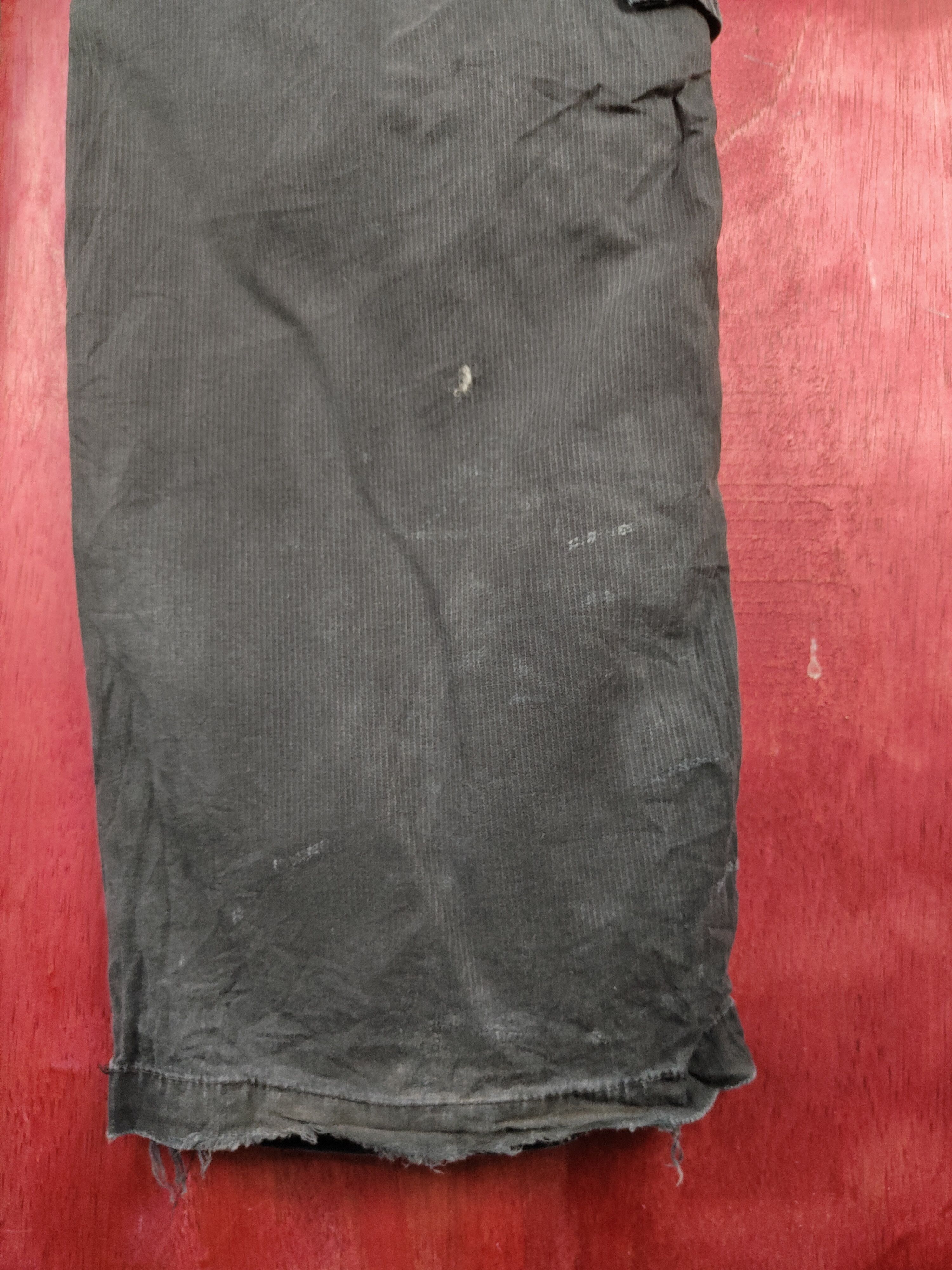 Japanese Brand DL Surplus Black Multipocket Tactical Cargo Pants #S742 Size US 32 / EU 48 - 19 Thumbnail
