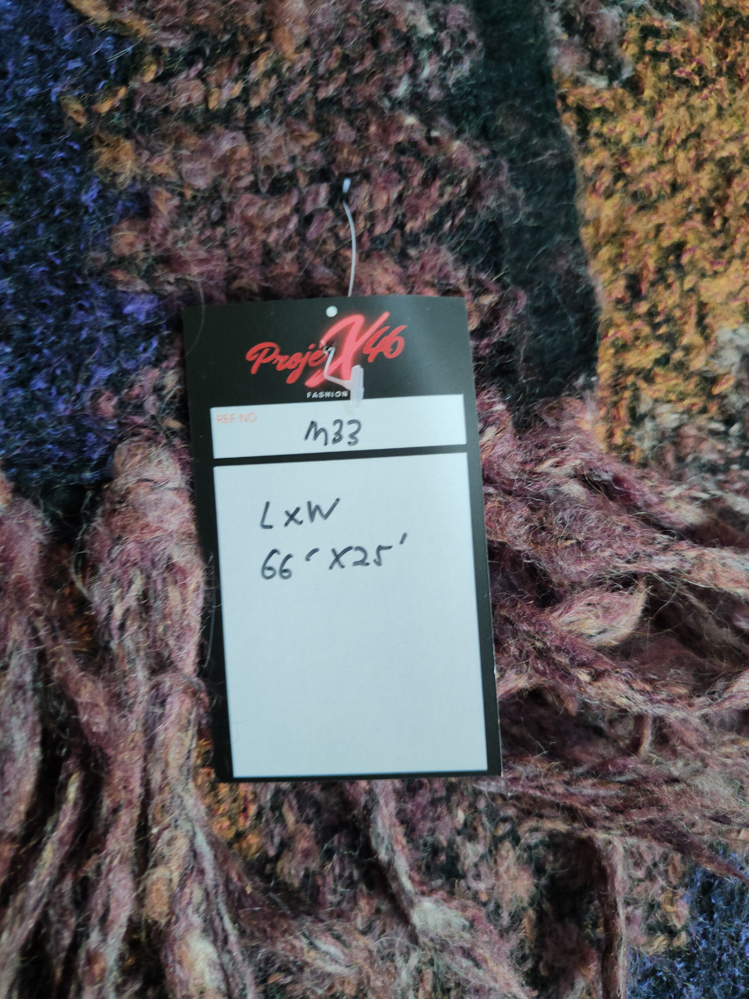 Japanese Brand × Vintage Japanese Brand Mohair Muffler Scarves #m33 DL Size ONE SIZE - 7 Thumbnail