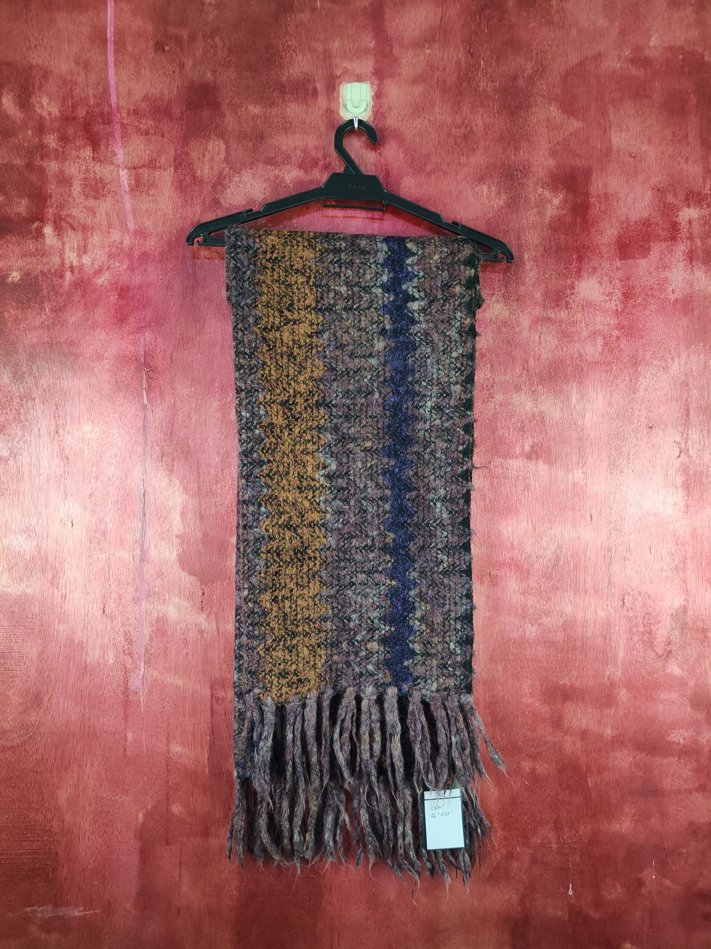 Japanese Brand × Vintage Japanese Brand Mohair Muffler Scarves #m33 DL Size ONE SIZE - 1 Thumbnail