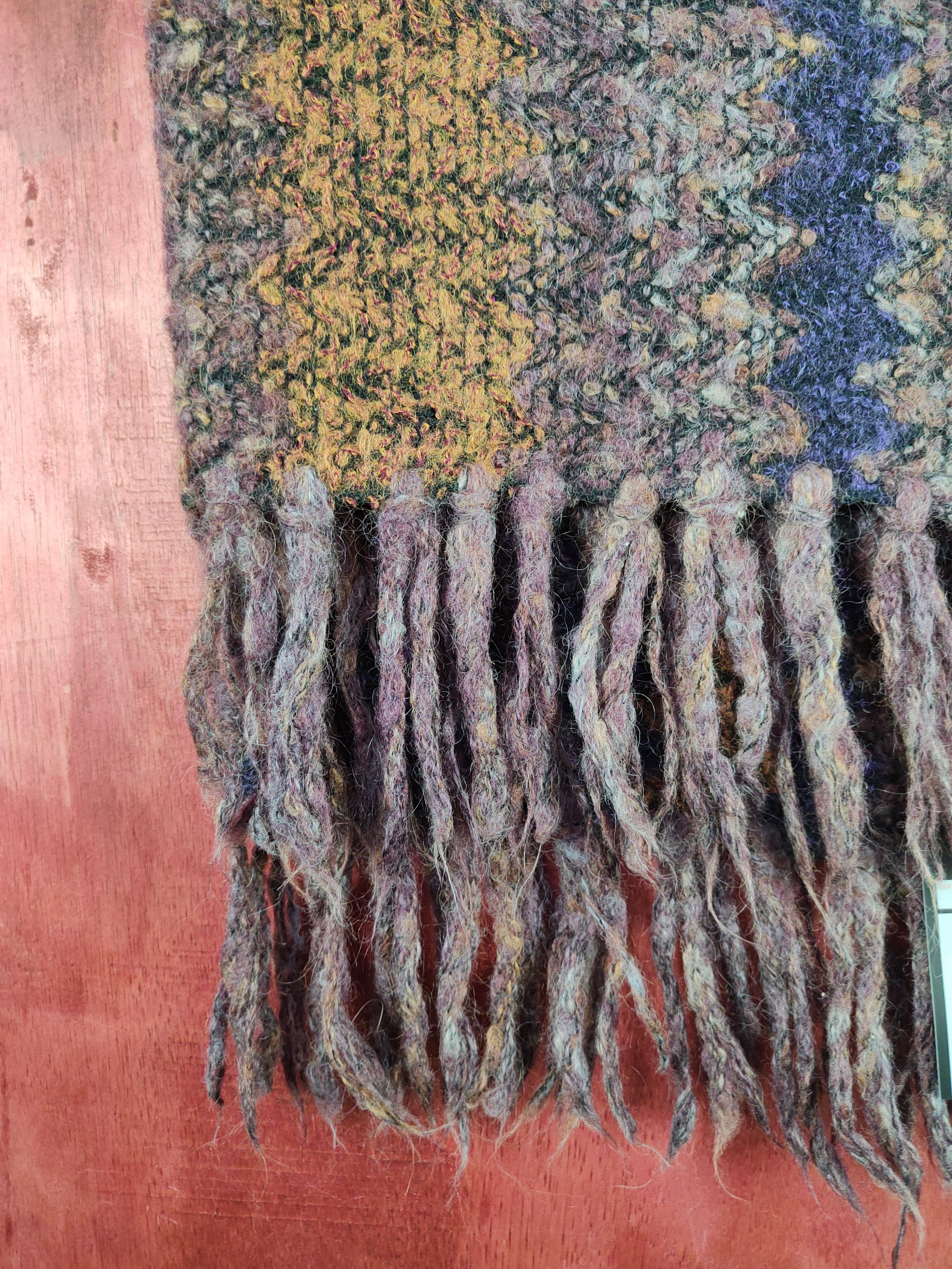 Japanese Brand × Vintage Japanese Brand Mohair Muffler Scarves #m33 DL Size ONE SIZE - 4 Thumbnail