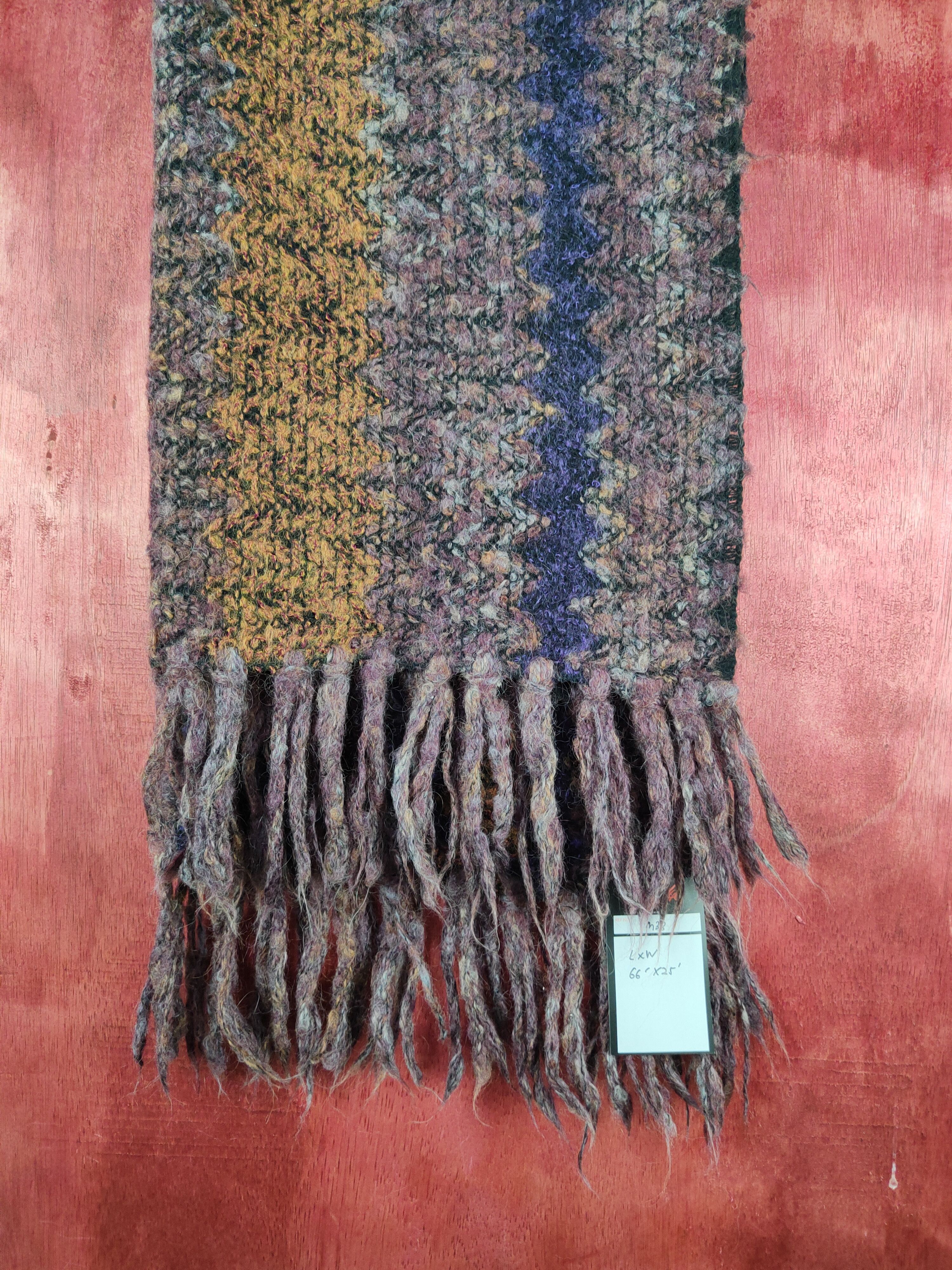 Japanese Brand × Vintage Japanese Brand Mohair Muffler Scarves #m33 DL Size ONE SIZE - 3 Thumbnail