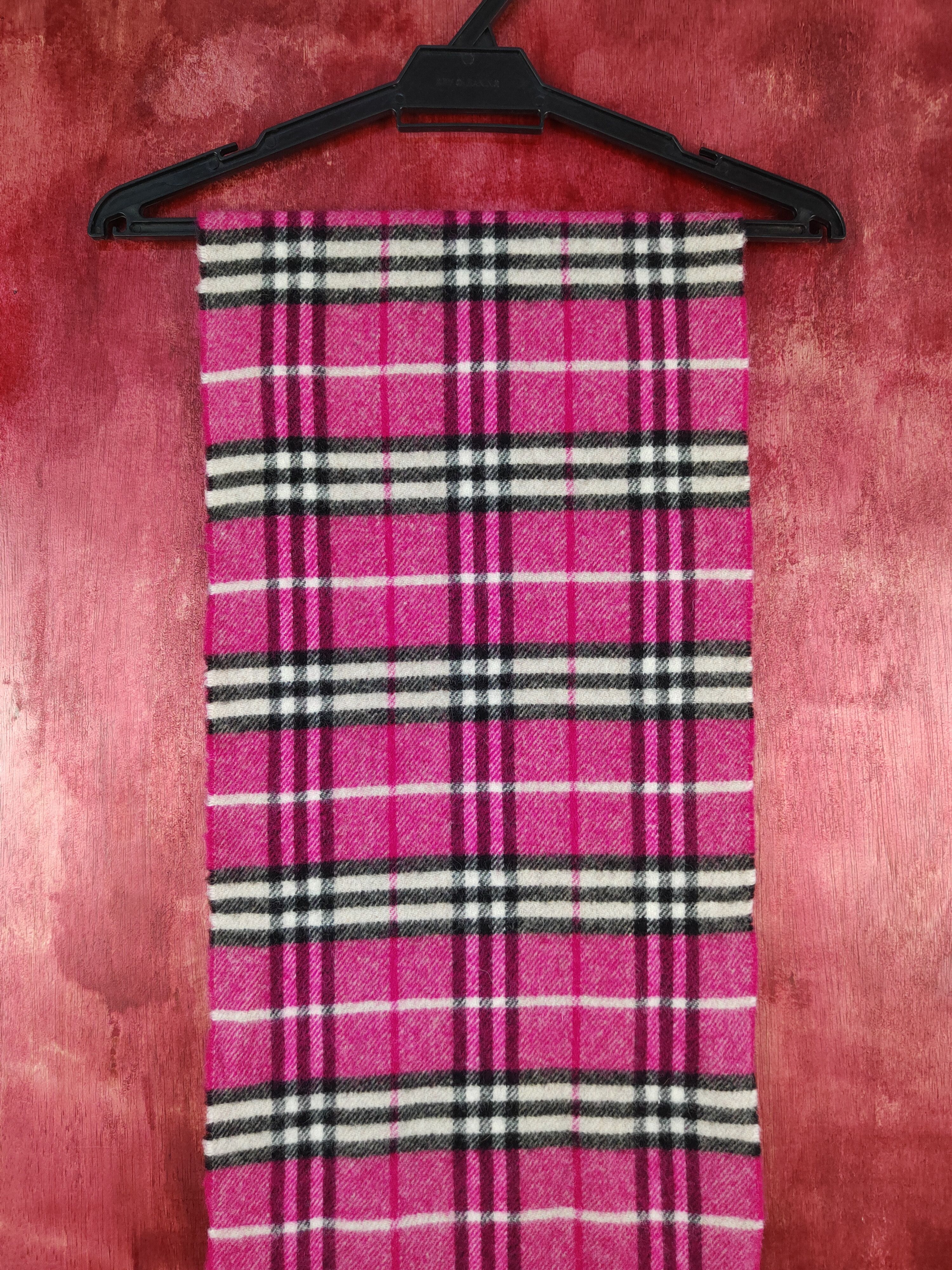 Burberry Burberry checkered Muffler Scarves #m18 DL Size ONE SIZE - 2 Thumbnail
