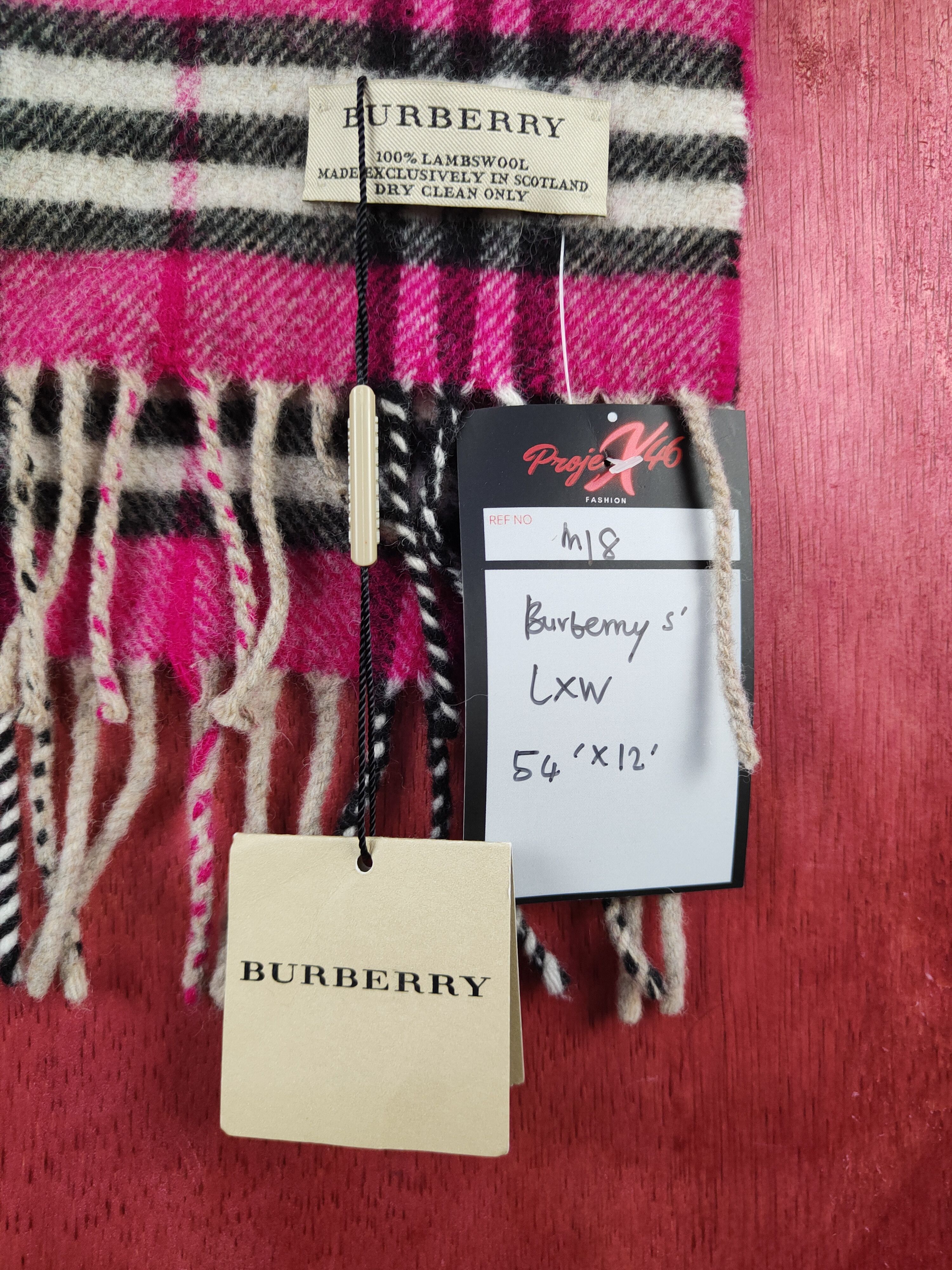 Burberry Burberry checkered Muffler Scarves #m18 DL Size ONE SIZE - 7 Thumbnail