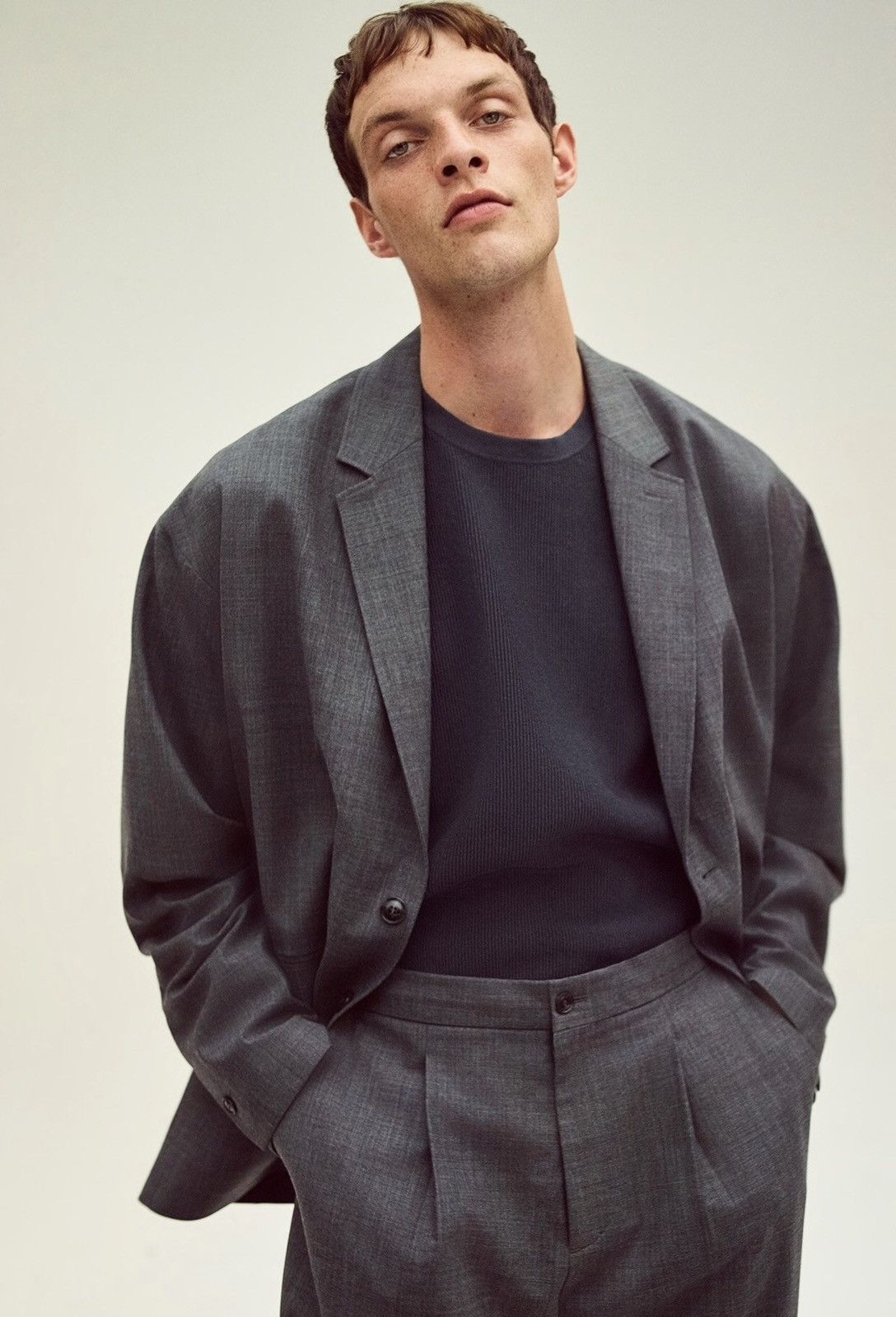 Designer × Other Oversized Casual Coat STRUCTURE Made in Hong Kong Size US XL / EU 56 / 4 - 1 Thumbnail
