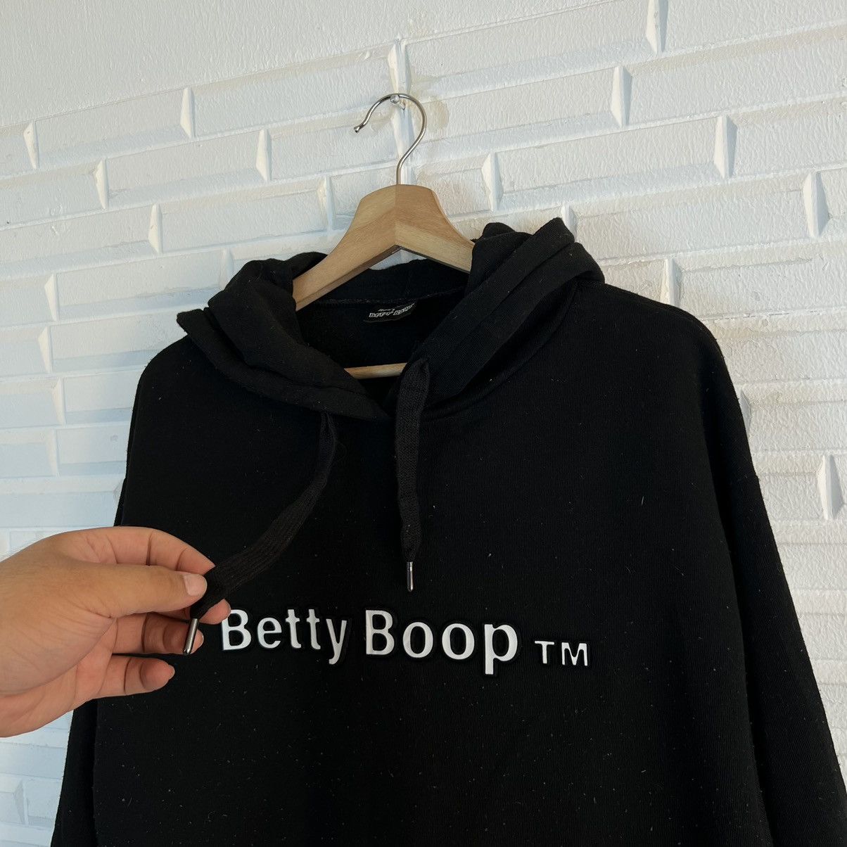 Cartoon Network × Japanese Brand VINTAGE BETTY BOOP STRANGE HEAVEN HOODIE BIG LOGO Size US M / EU 48-50 / 2 - 7 Thumbnail
